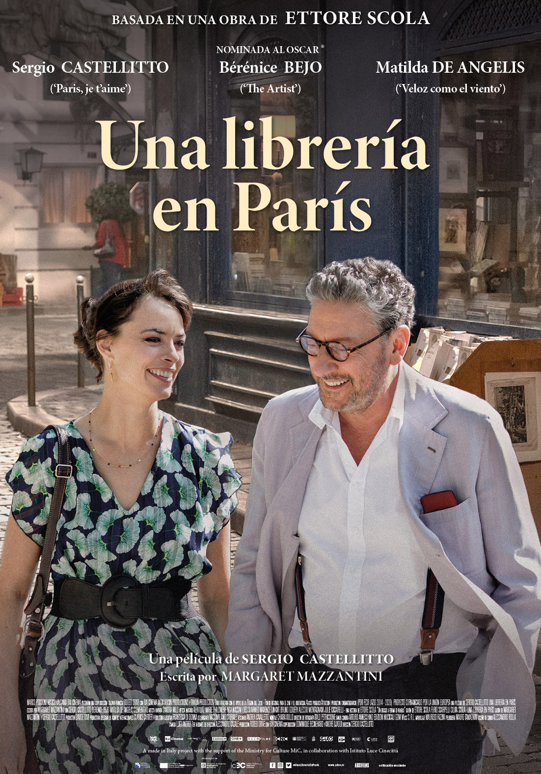 Póster de Una librería en París