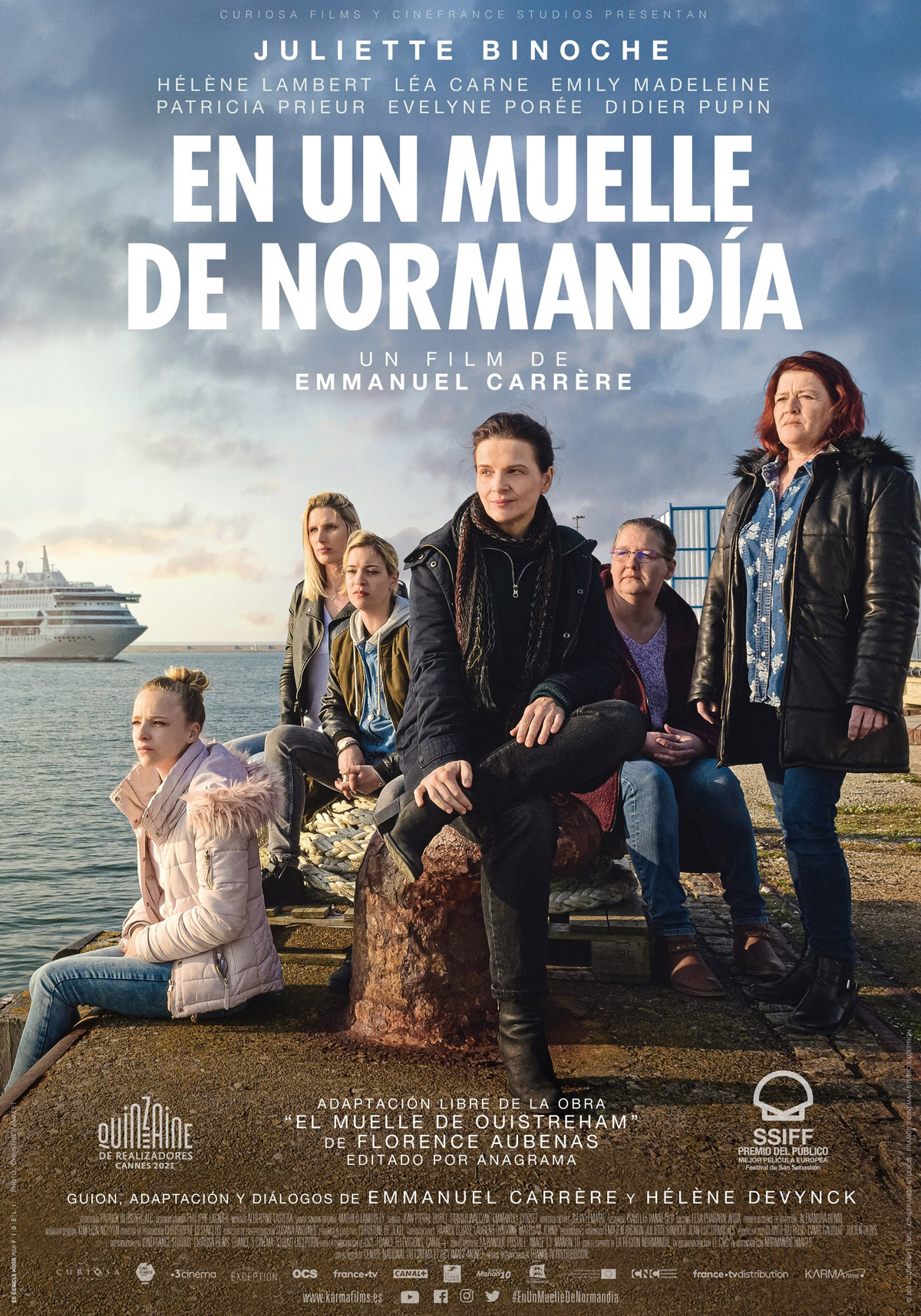 Póster de En un muelle de Normandía