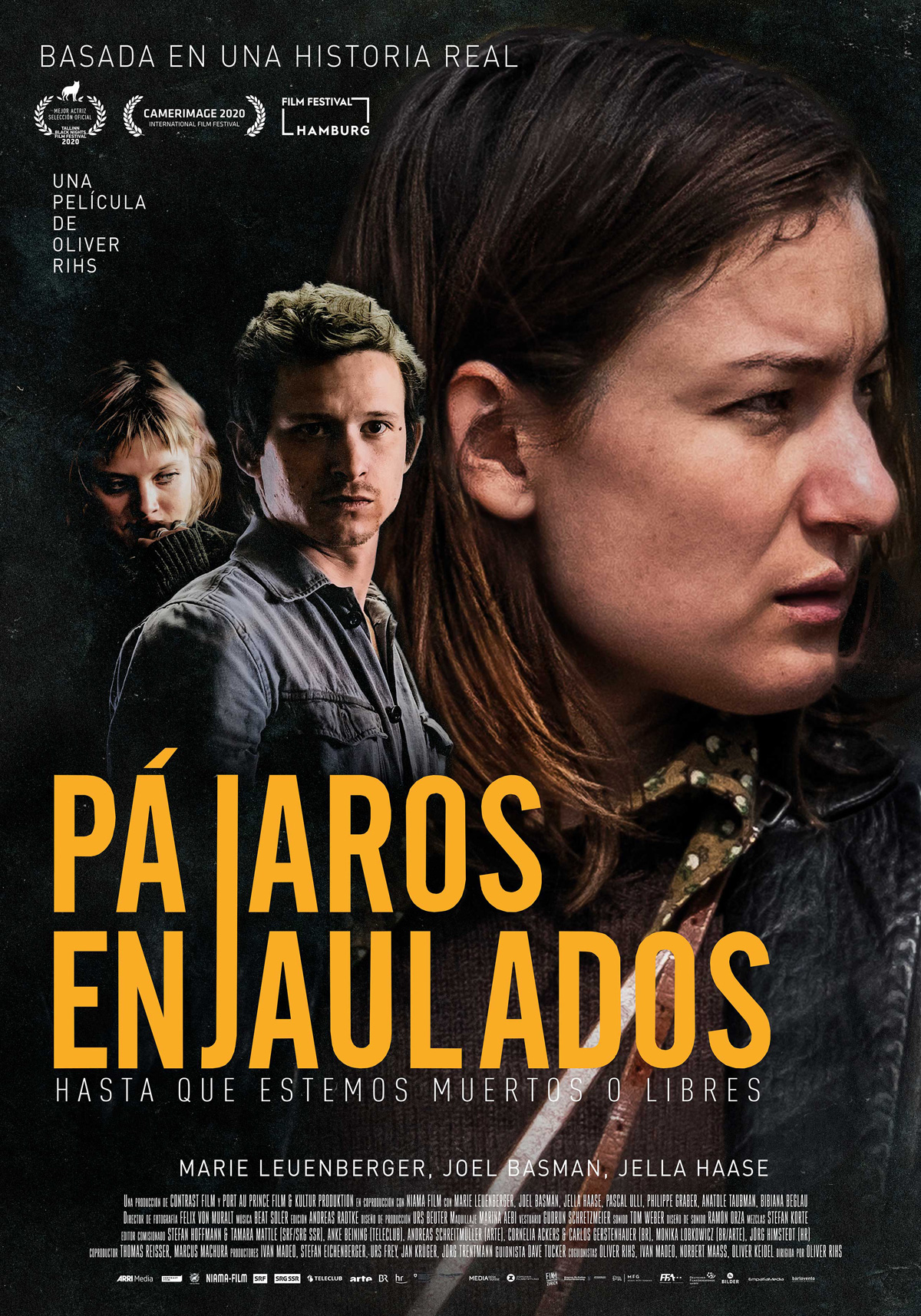 Póster de Pajaros enjaulados (Hasta que estemos muertos o libres)
