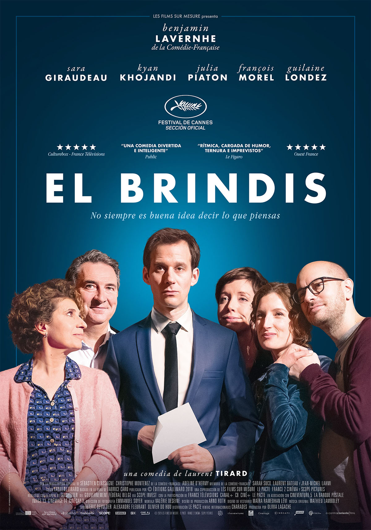 Póster de El brindis