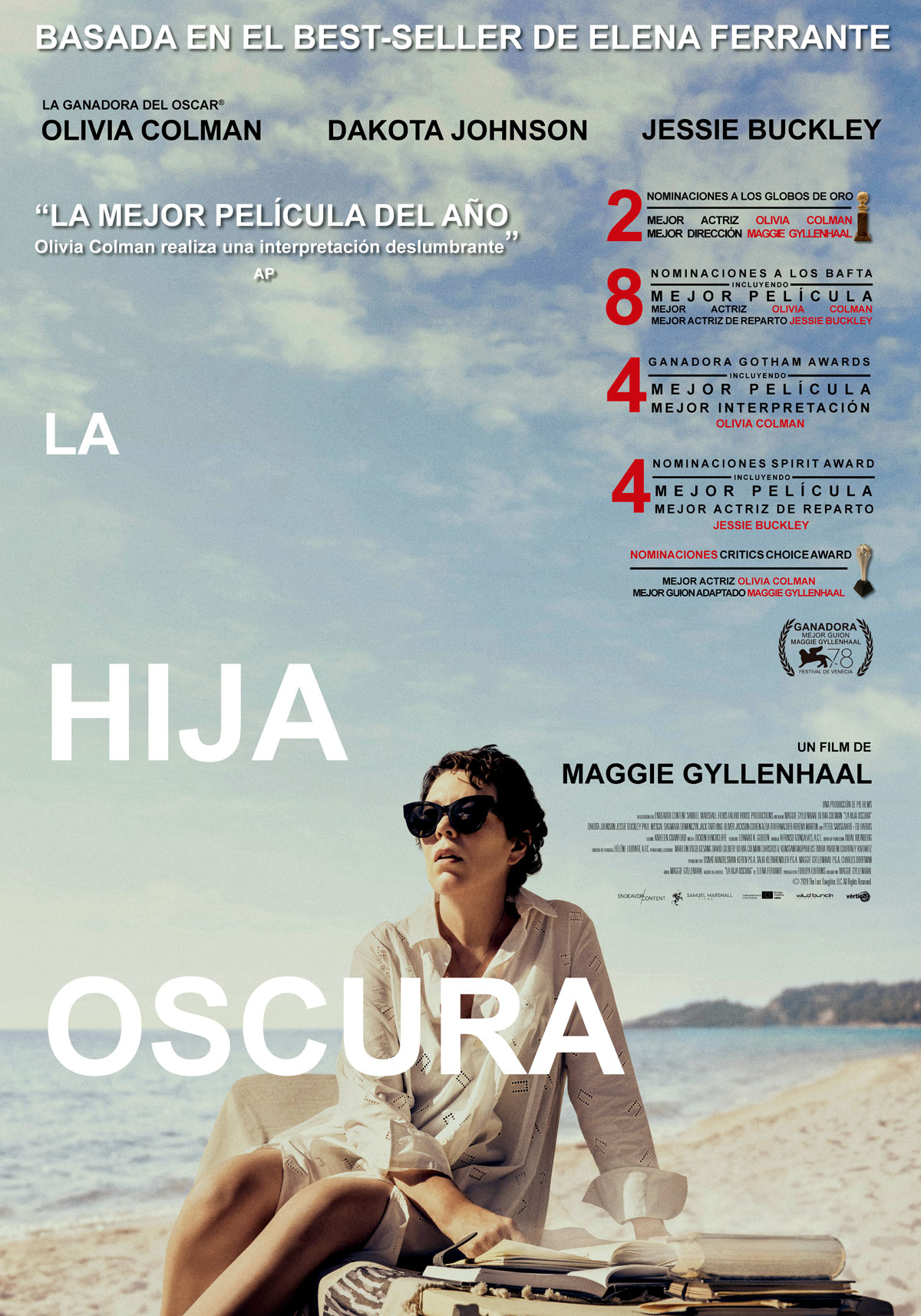 Póster de La hija oscura Póster de La hija oscura