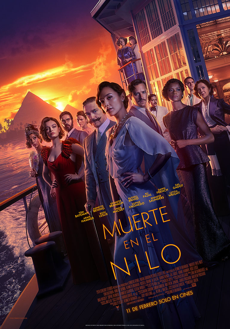 Póster de Muerte en el Nilo Póster de Muerte en el Nilo