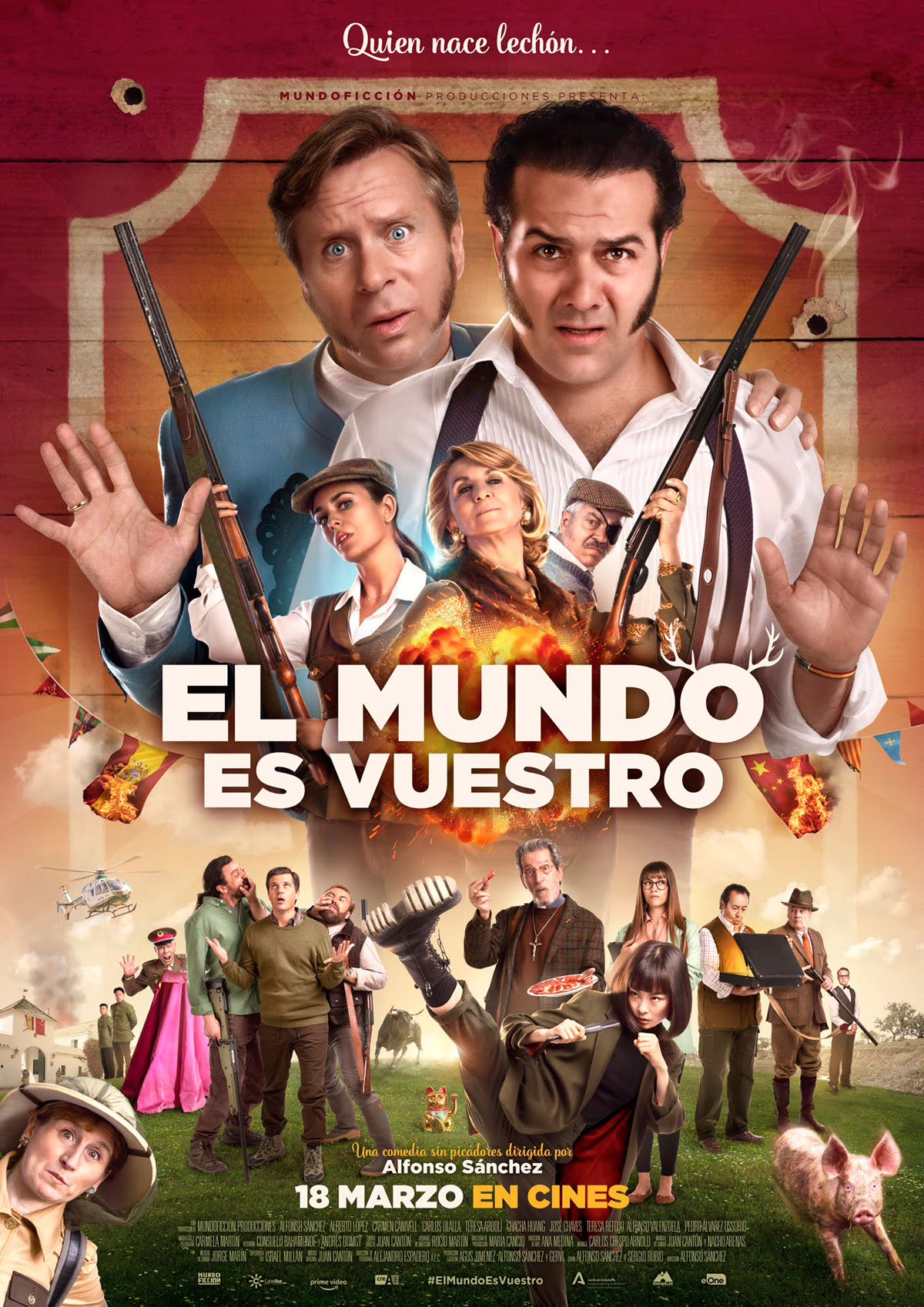 Póster de El mundo es vuestro
