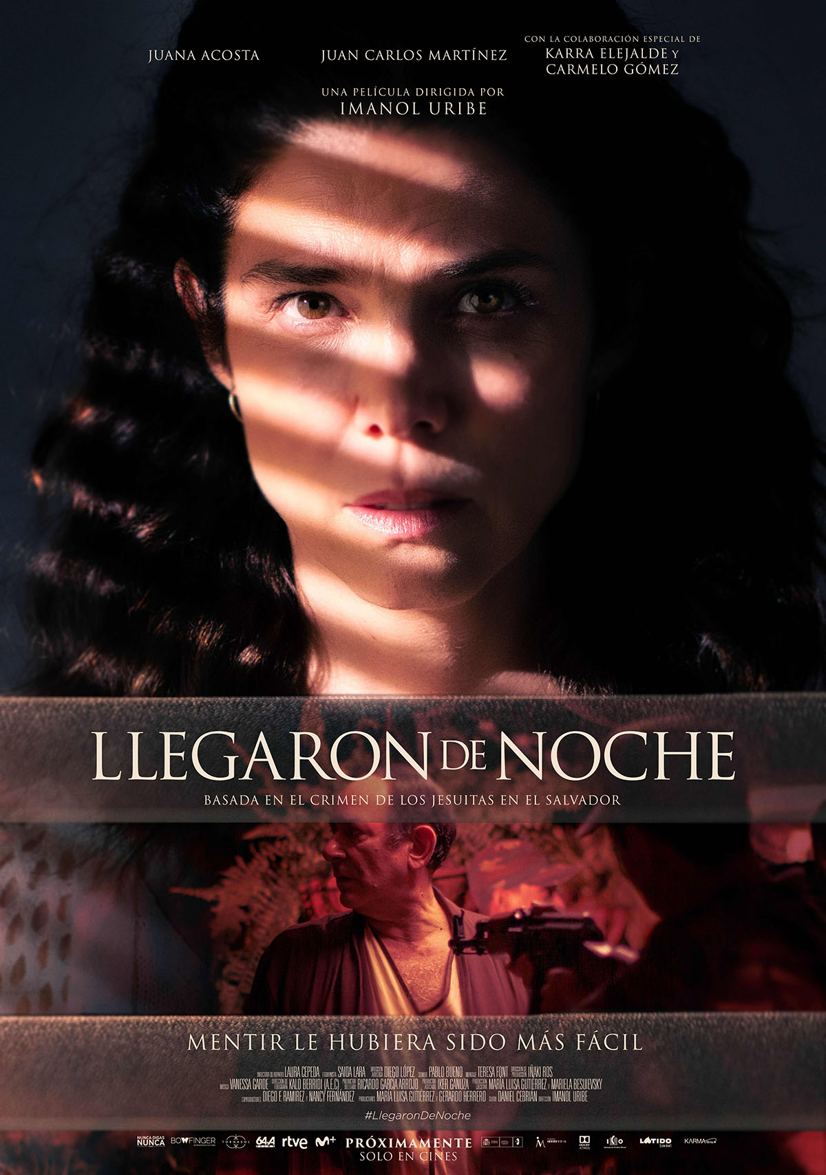 Póster de Llegaron de noche Póster de Llegaron de noche