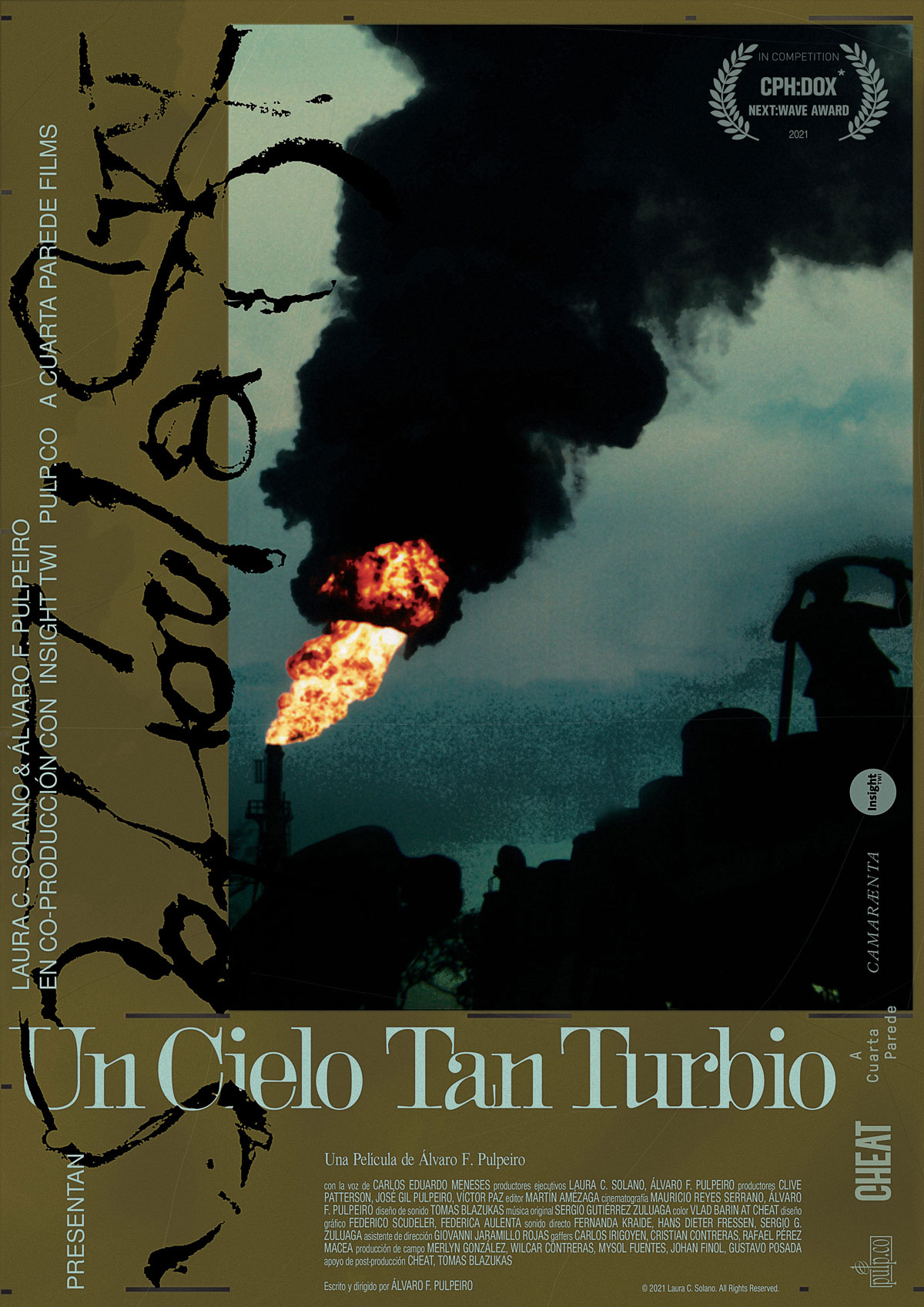 Póster de Un cielo tan turbio Póster de Un cielo tan turbio