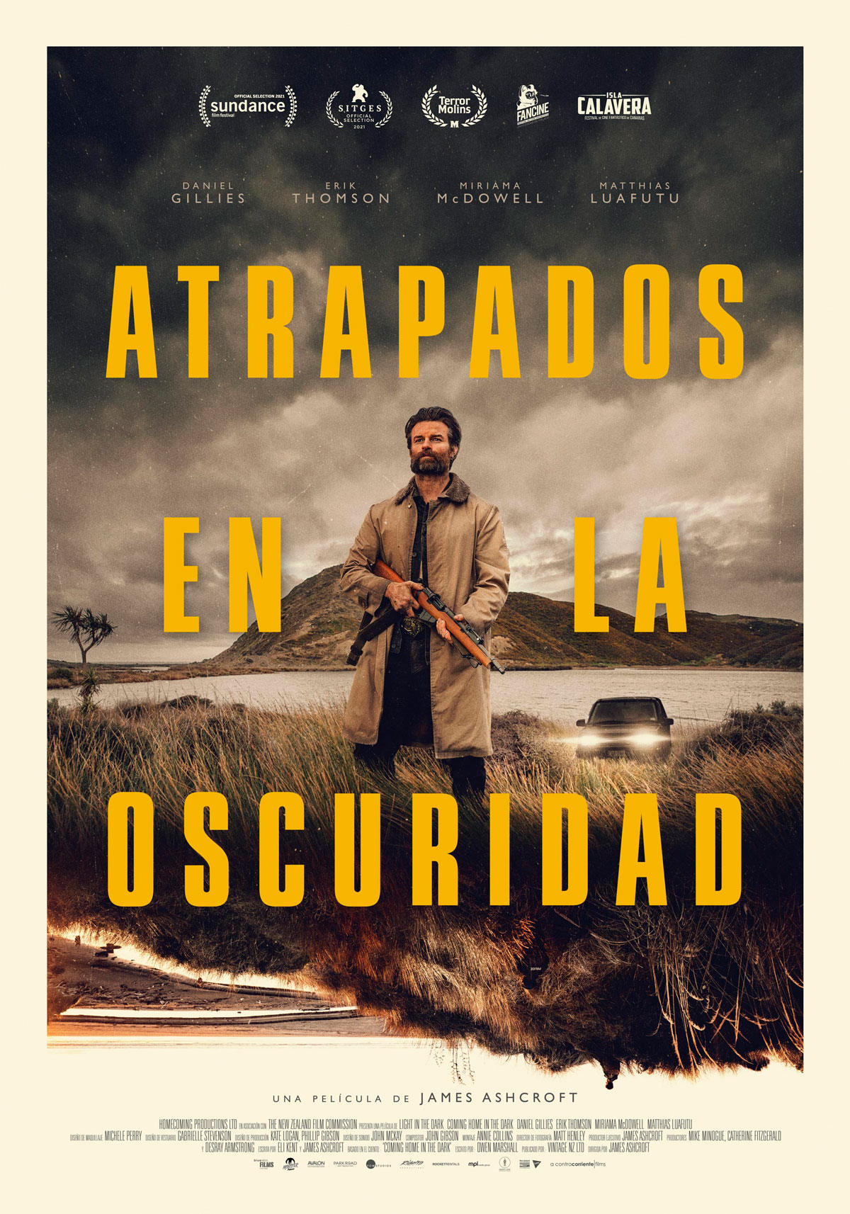Póster de Atrapados en la oscuridad