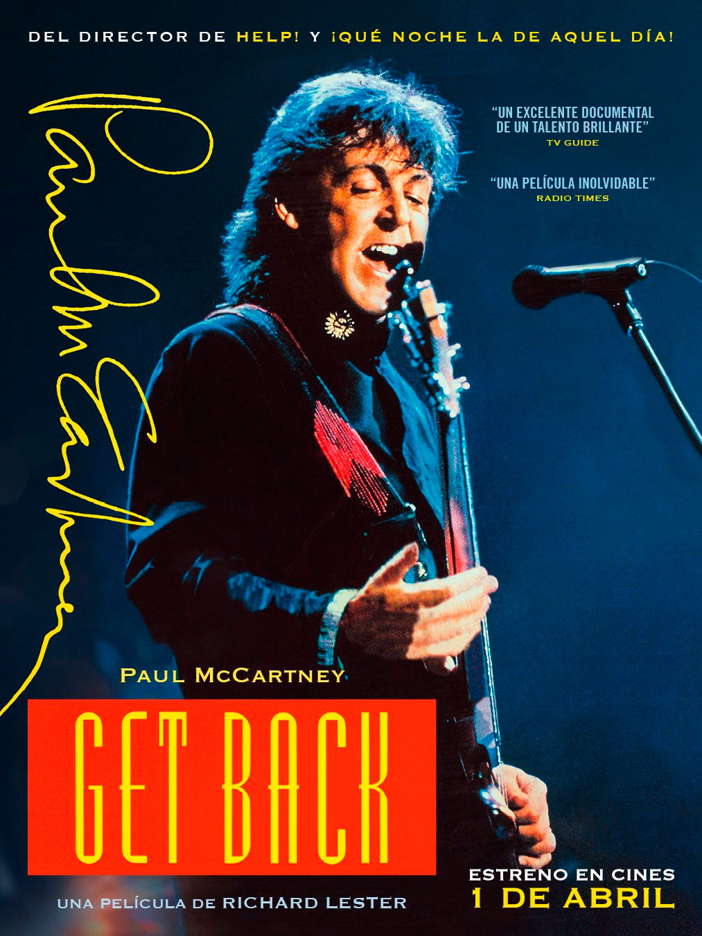Póster de Get Back