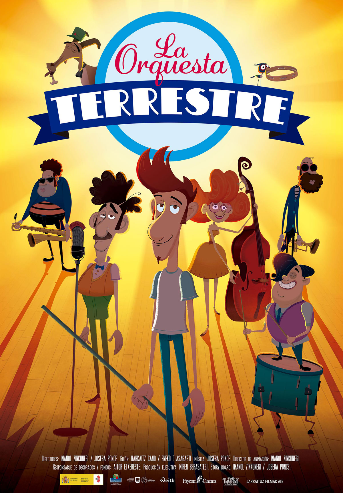 Póster de Orkestra Lurtarra
