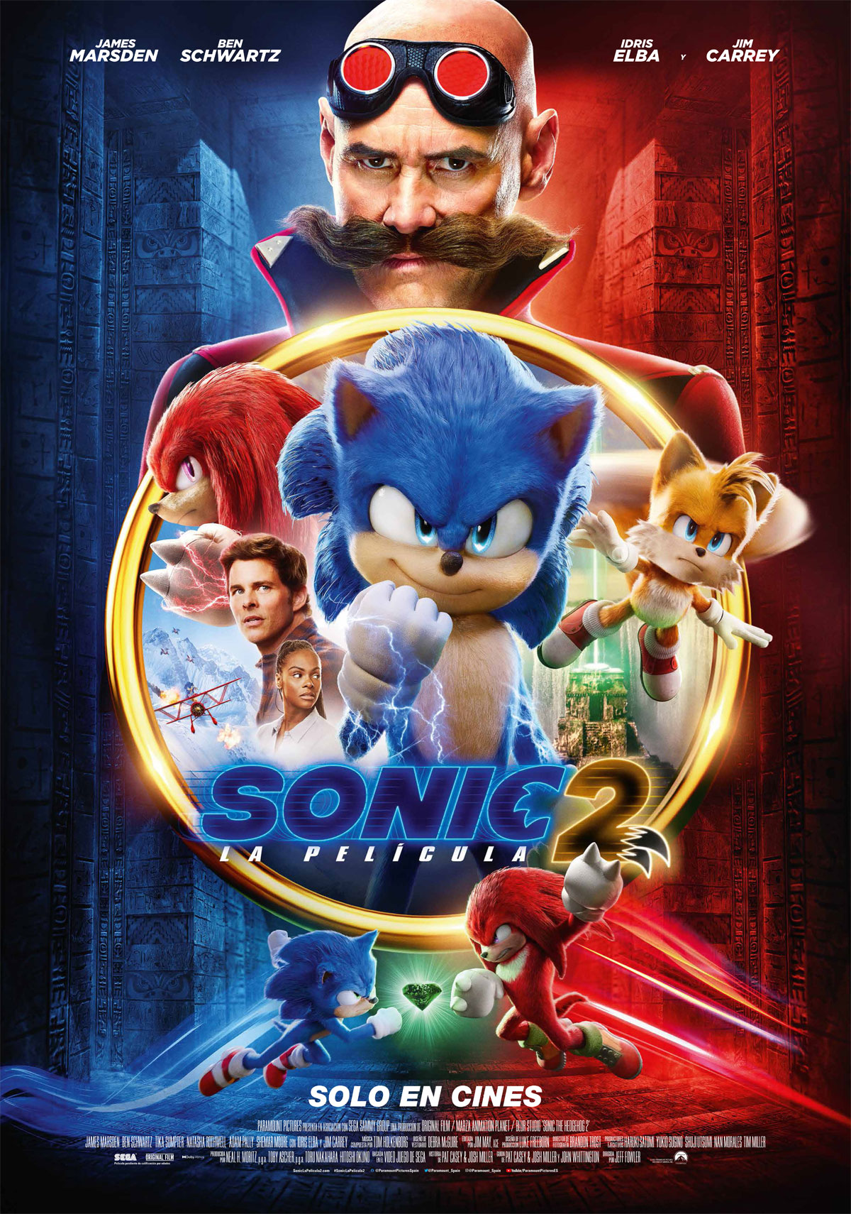 Póster de Sonic, la película 2