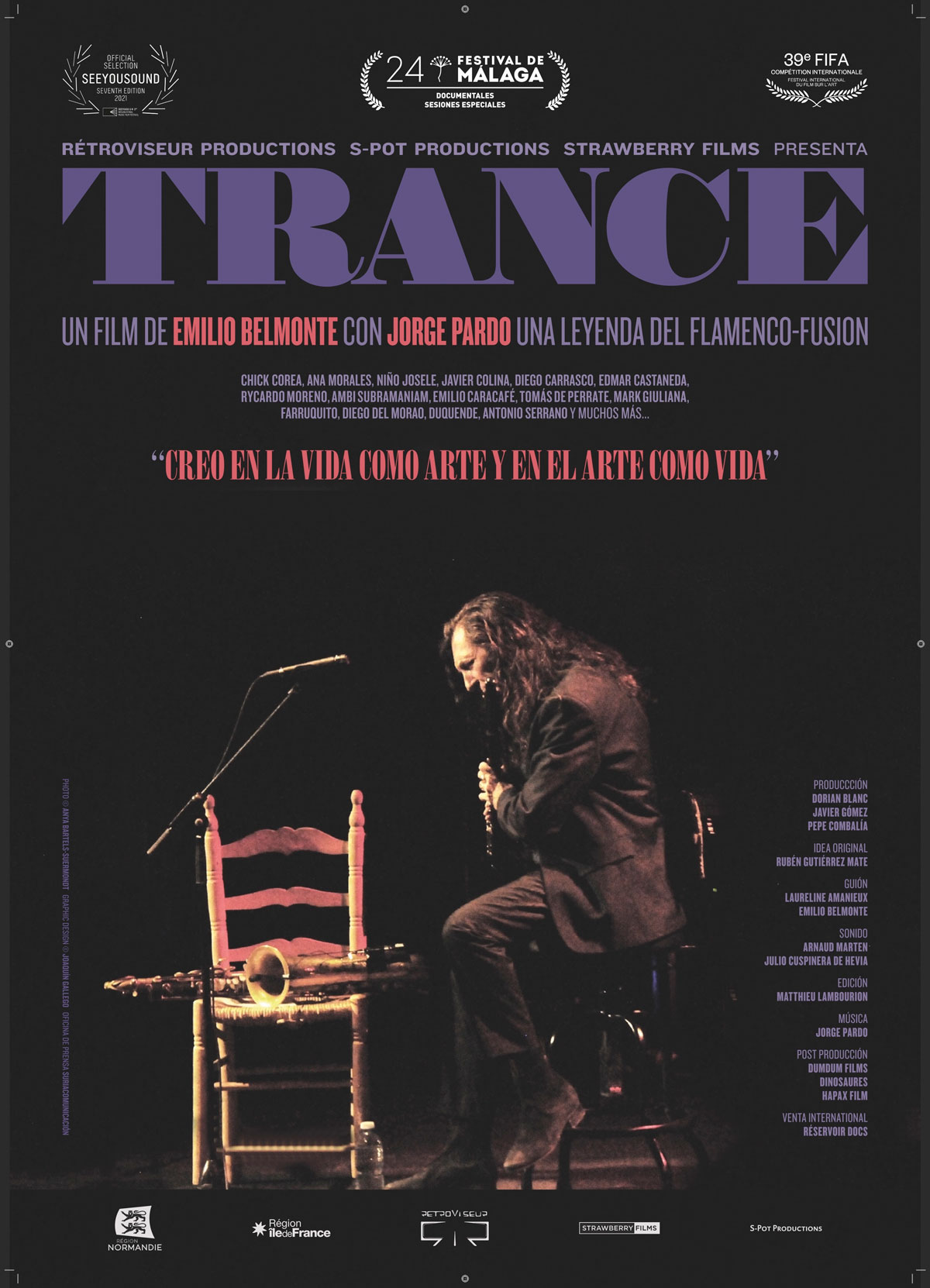 Póster de Trance