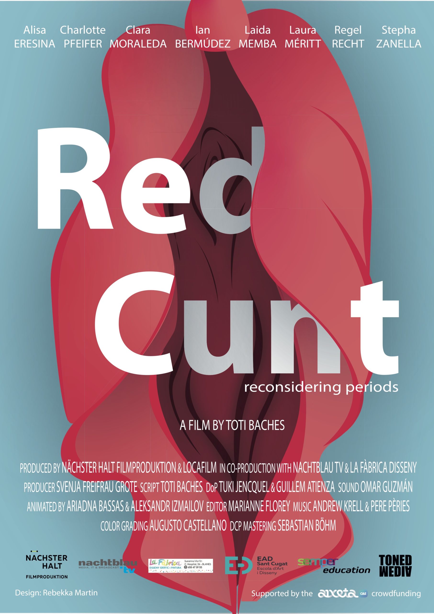 Póster de Red Cunt Póster de Red Cunt
