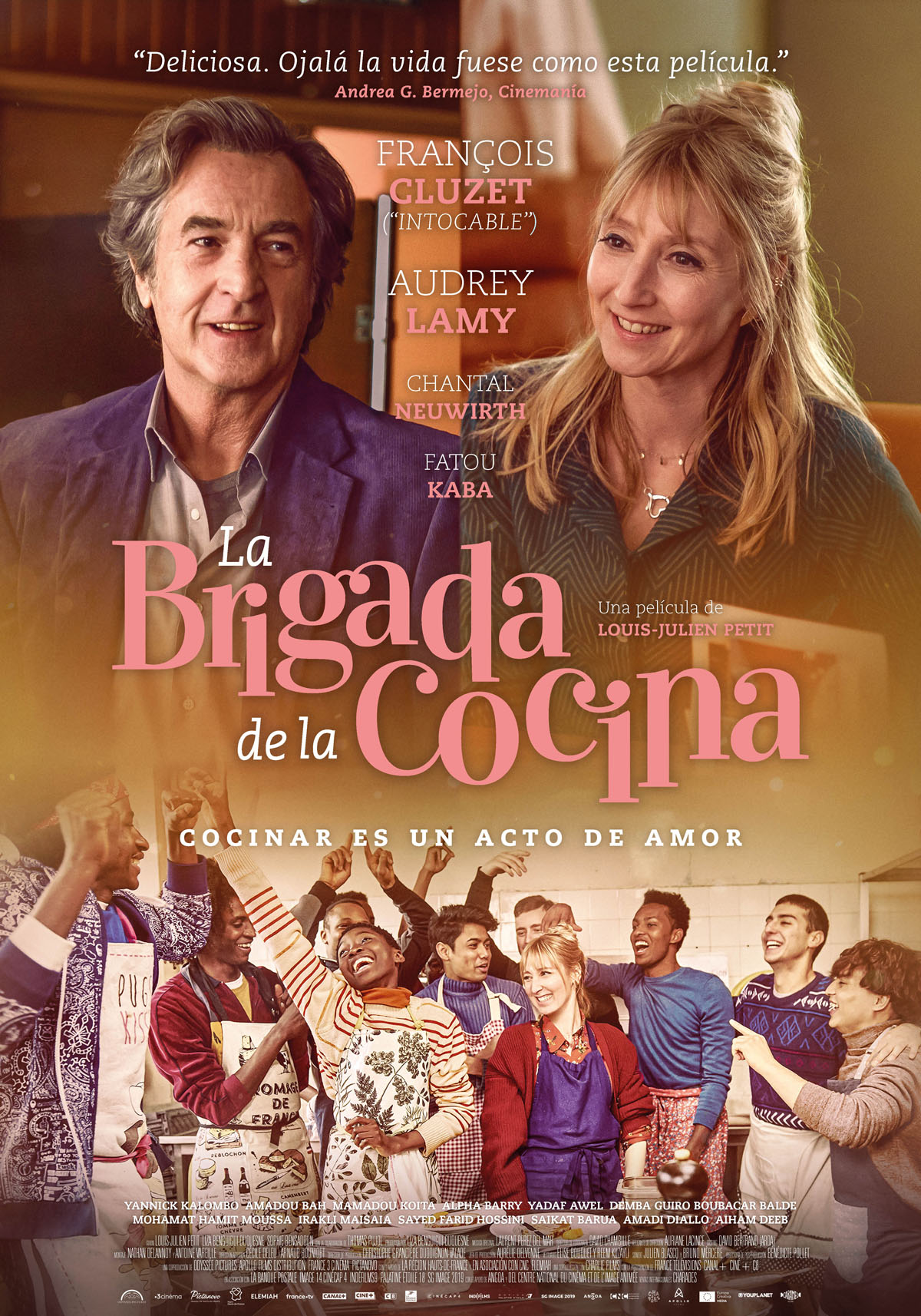 Póster de La brigada de la cocina