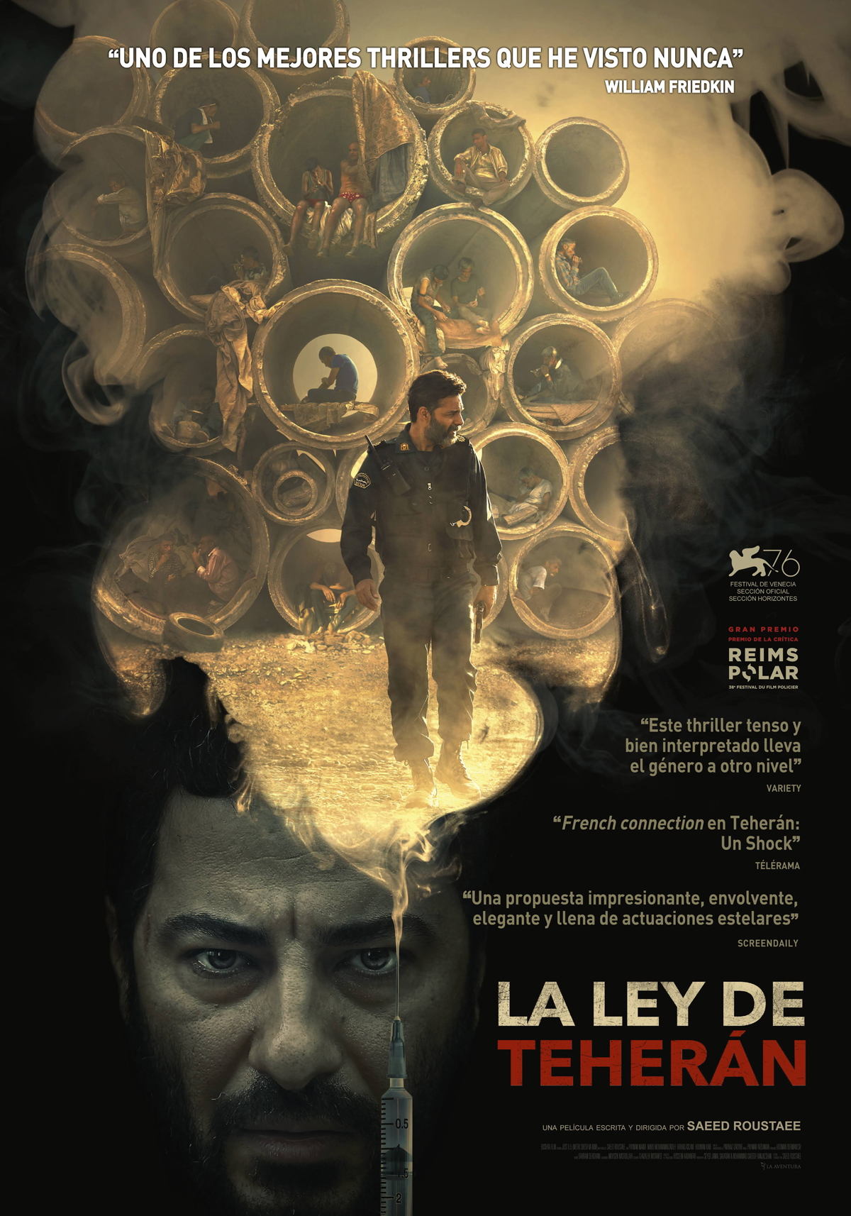 Póster de La ley de Teherán