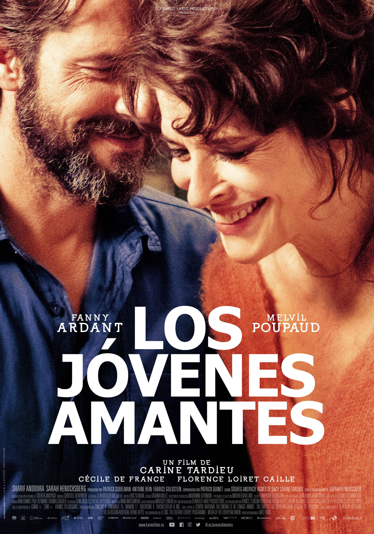 Póster de Los jóvenes amantes