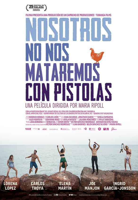 Póster de Nosotros no nos mataremos con pistolas
