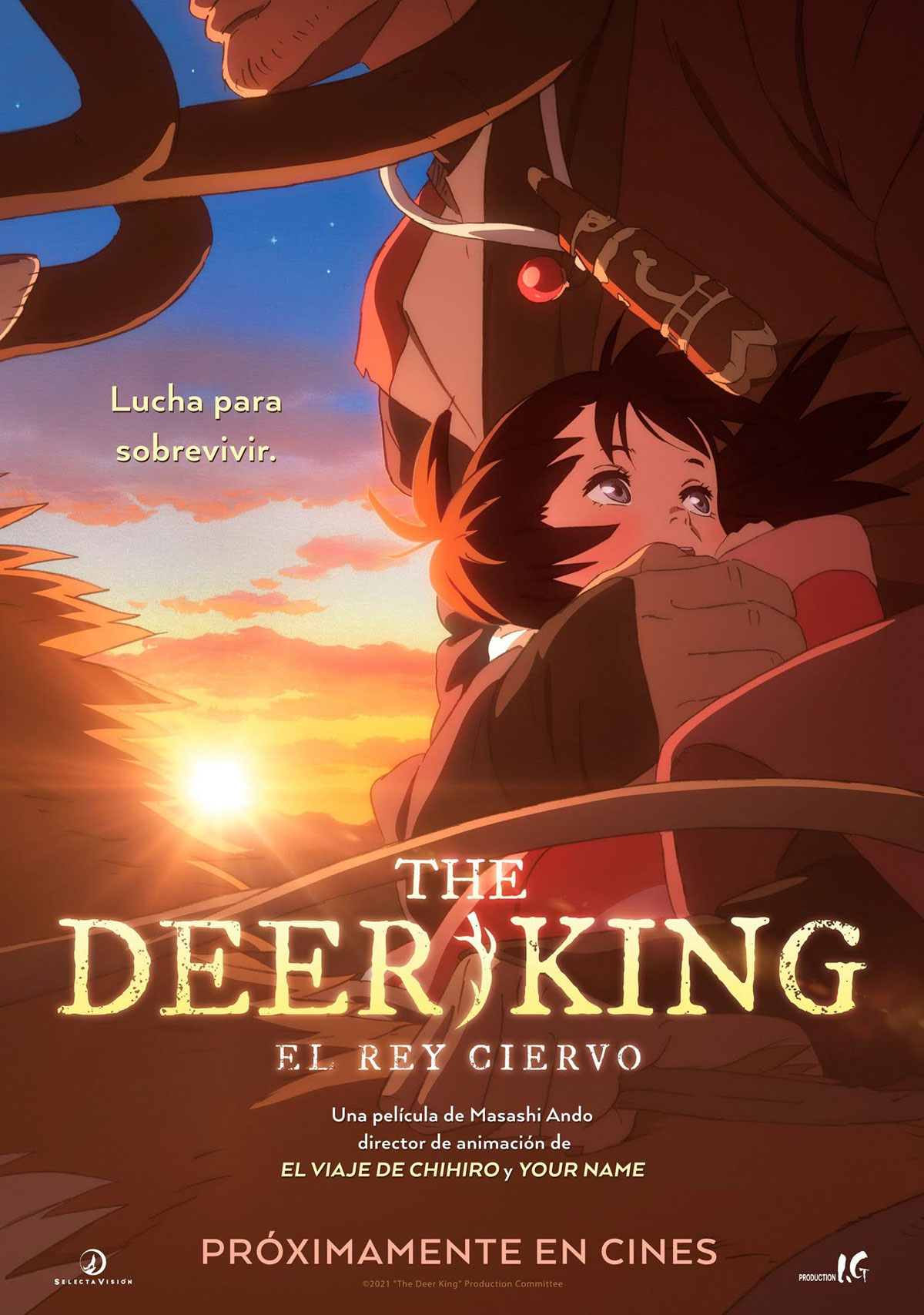 Póster de The Deer King (El rey ciervo)