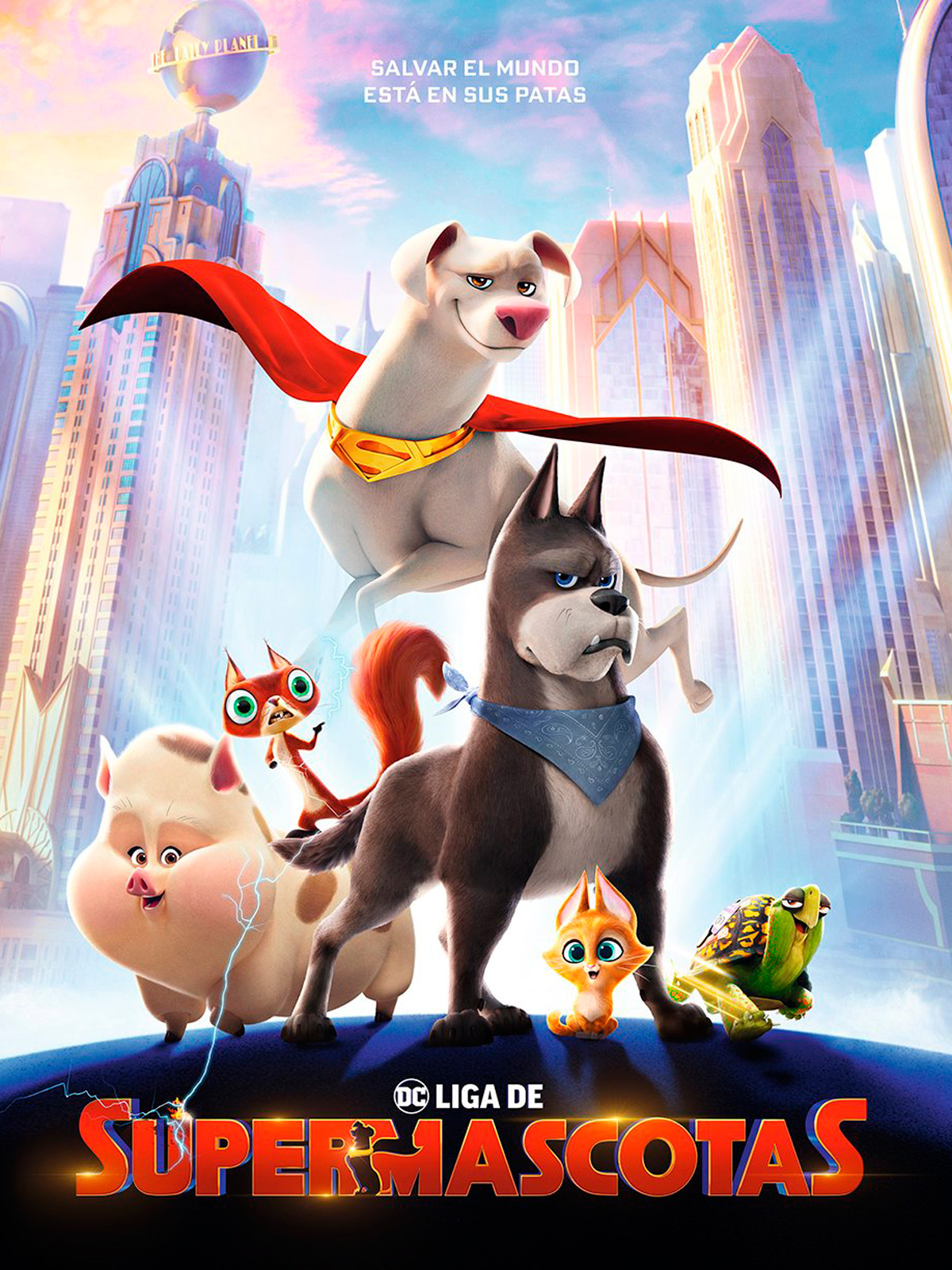 Póster de DC Liga de Supermascotas