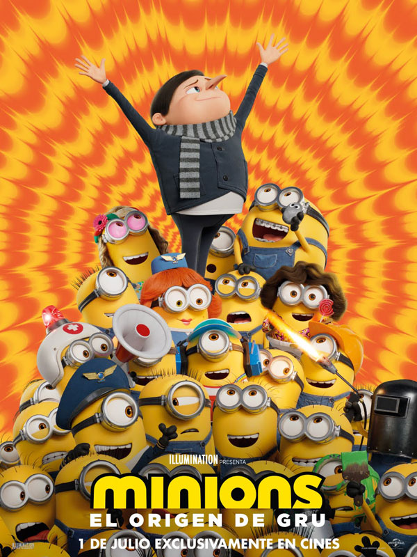 Póster de Minions: El origen de Gru