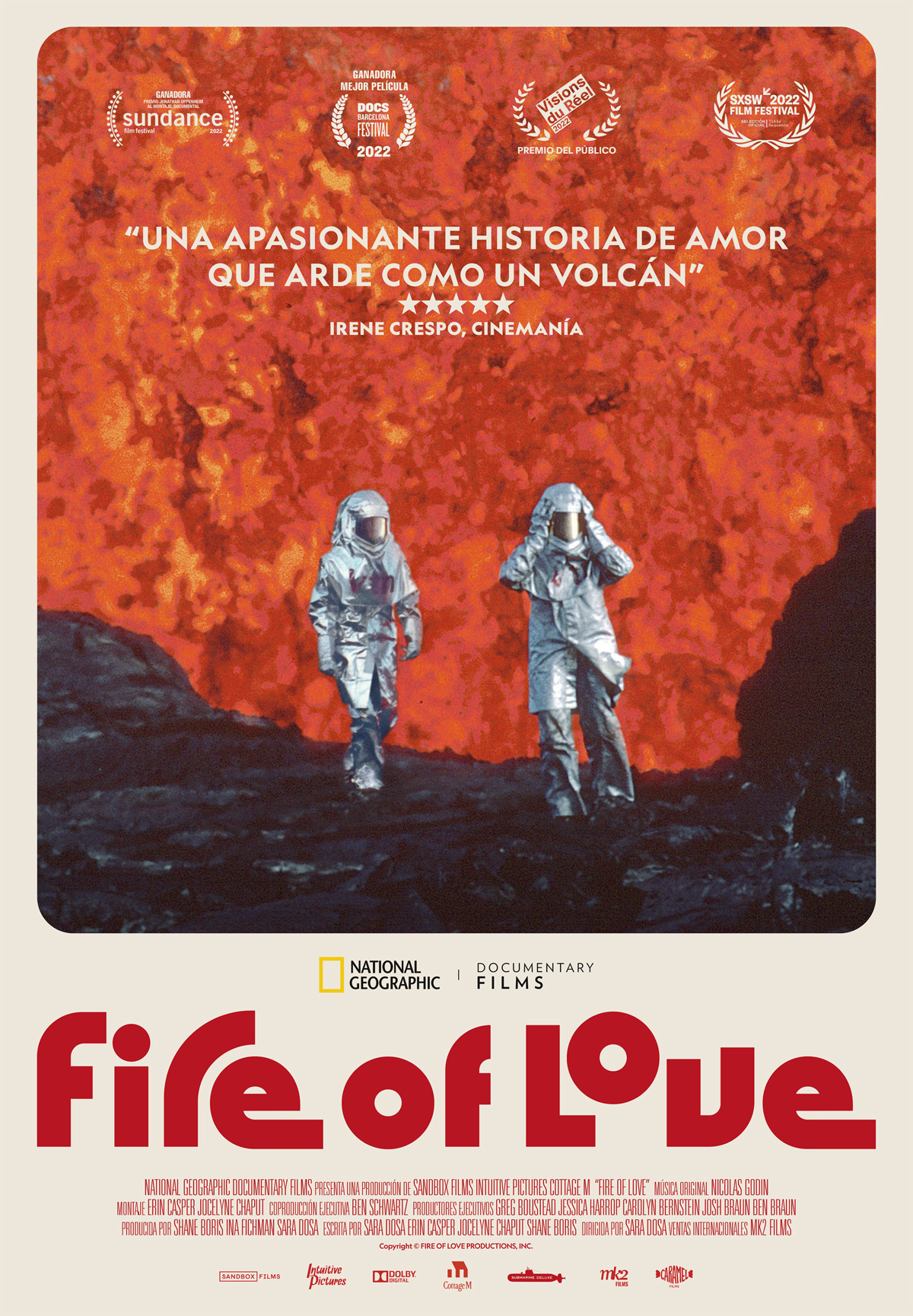 Póster de Fire of Love