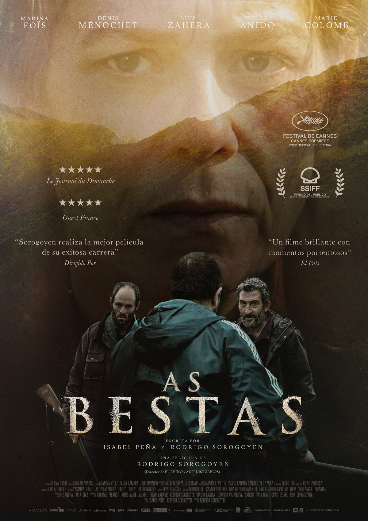Póster de As bestas