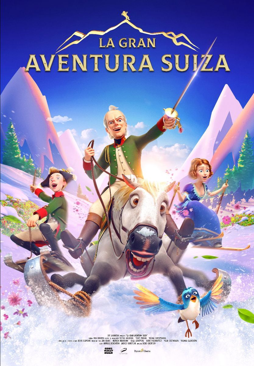 Póster de La gran aventura suiza