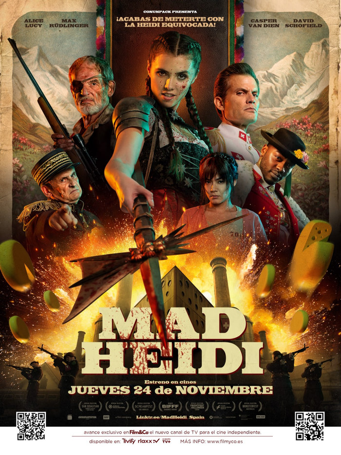 Póster de Mad Heidi