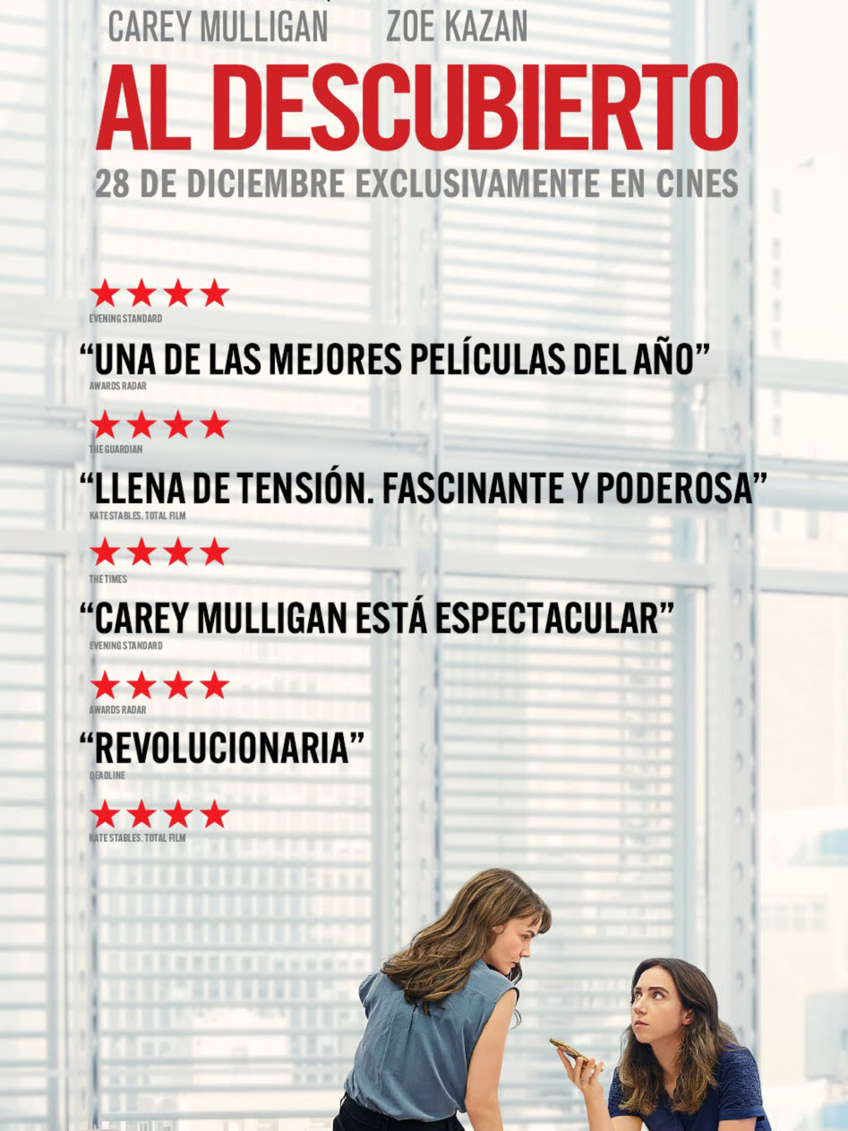 Póster de Al descubierto