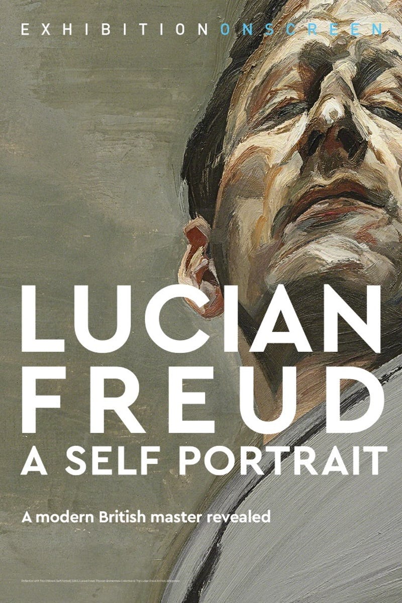 Póster de Lucian Freud: Un autorretrato Póster de Lucian Freud: Un autorretrato