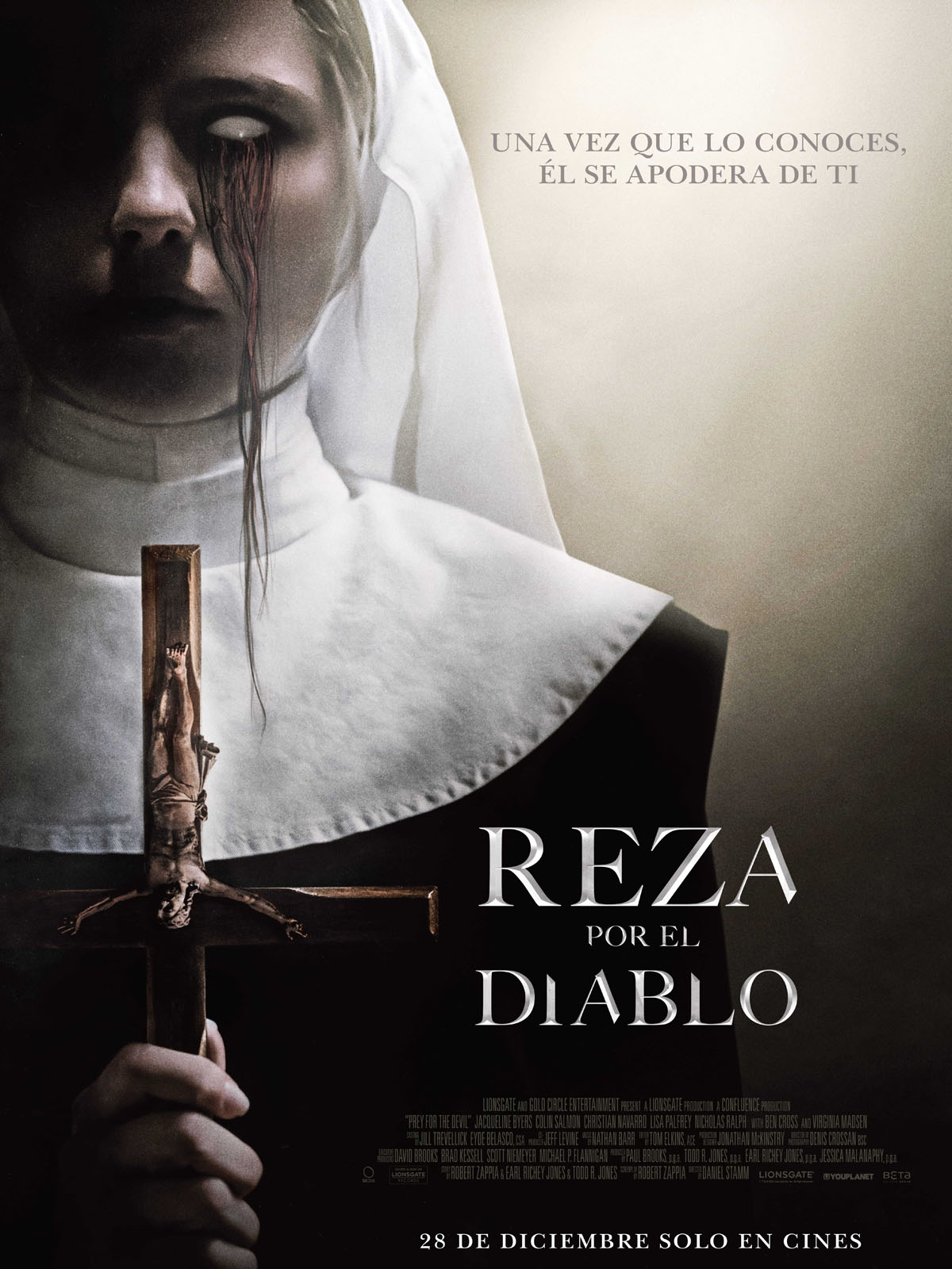 Póster de Reza por el diablo