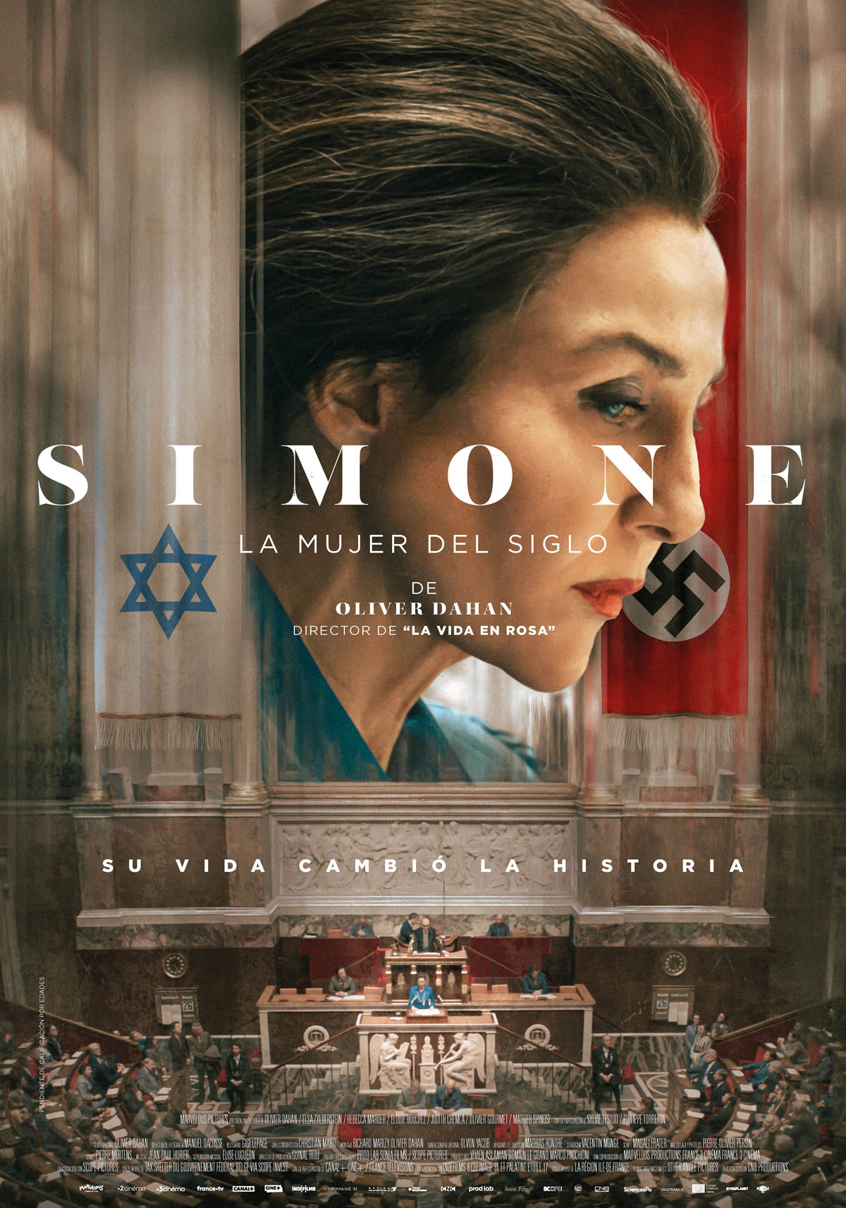 Póster de Simone, la mujer del siglo Póster de Simone, la mujer del siglo