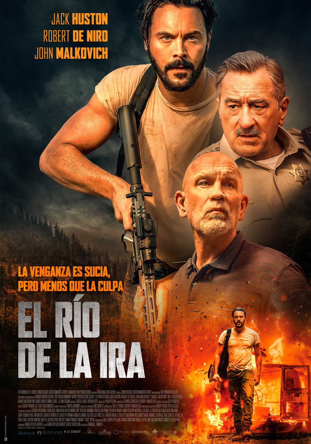 Póster de El río de la ira