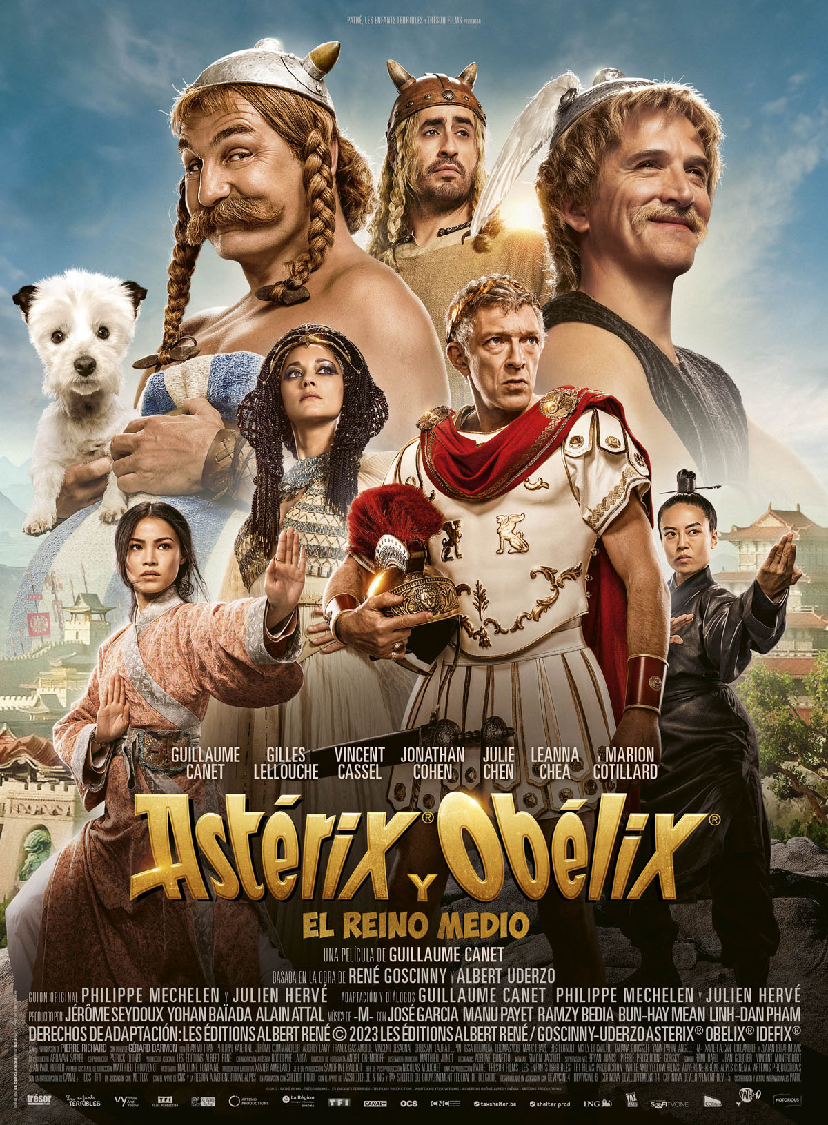 Póster de Astérix y Obélix: El Reino Medio