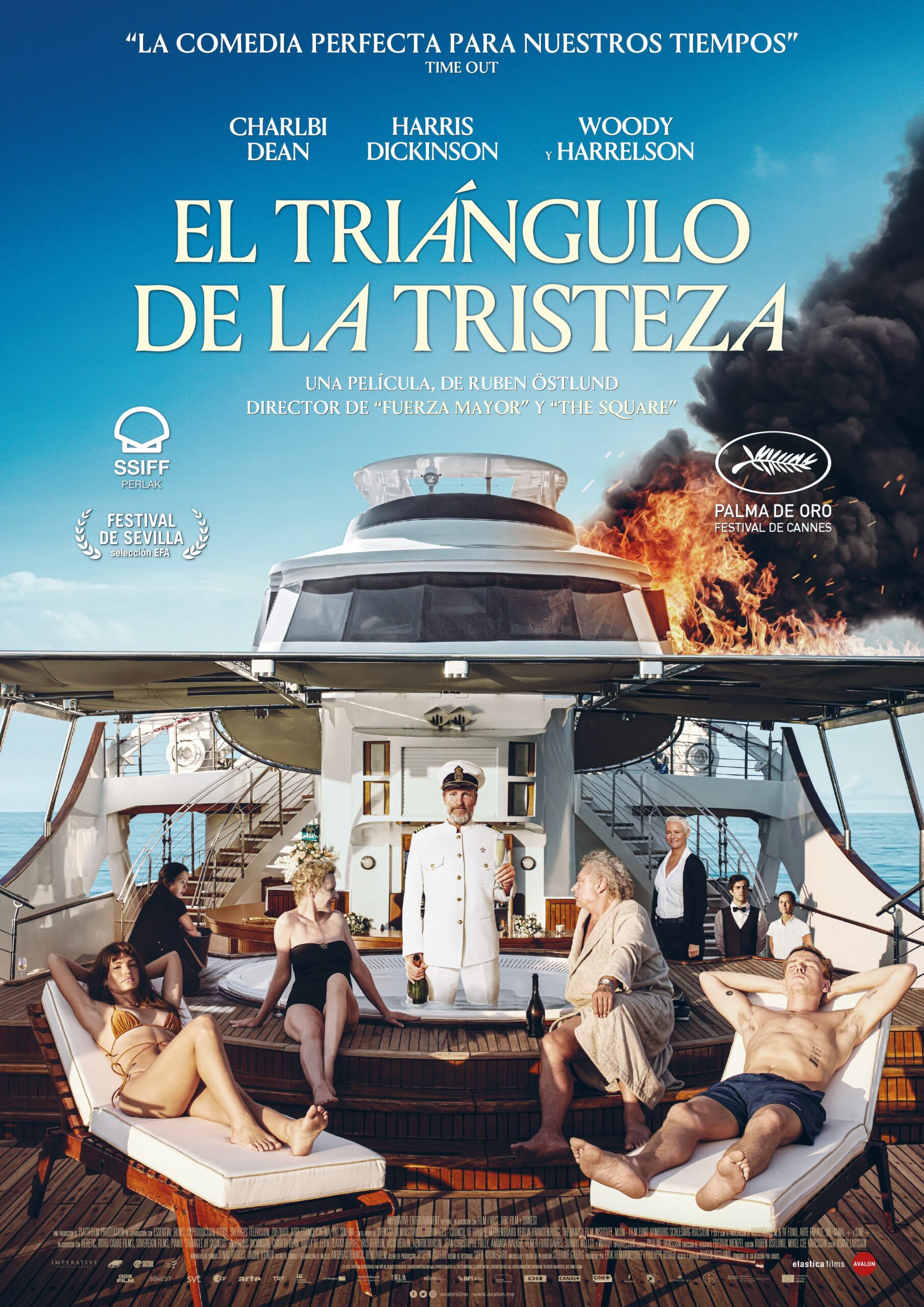 Póster de El triángulo de la tristeza