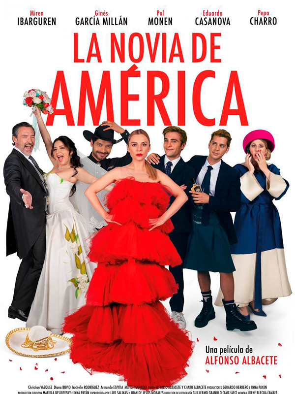 Póster de La novia de América