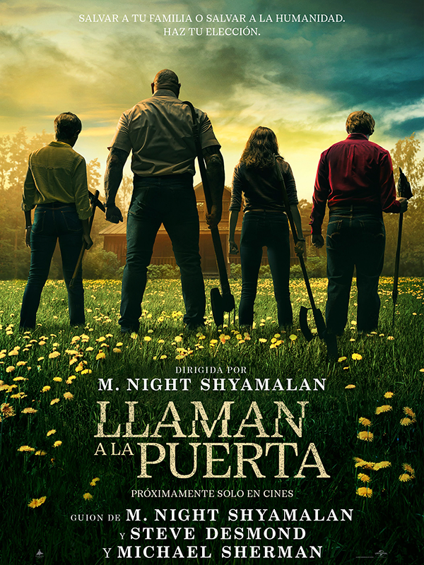 Póster de Llaman a la puerta
