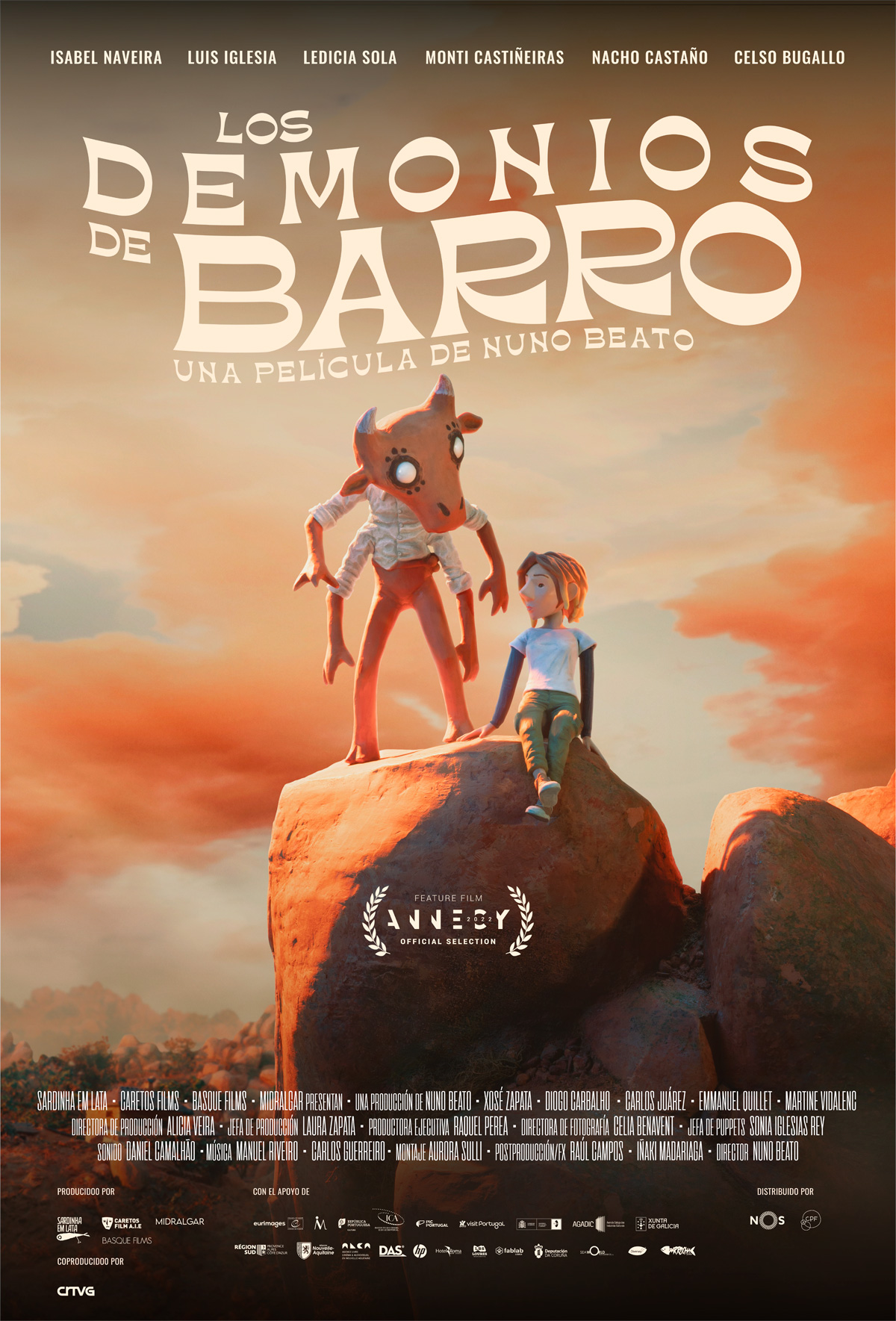 Póster de Los demonios de barro
