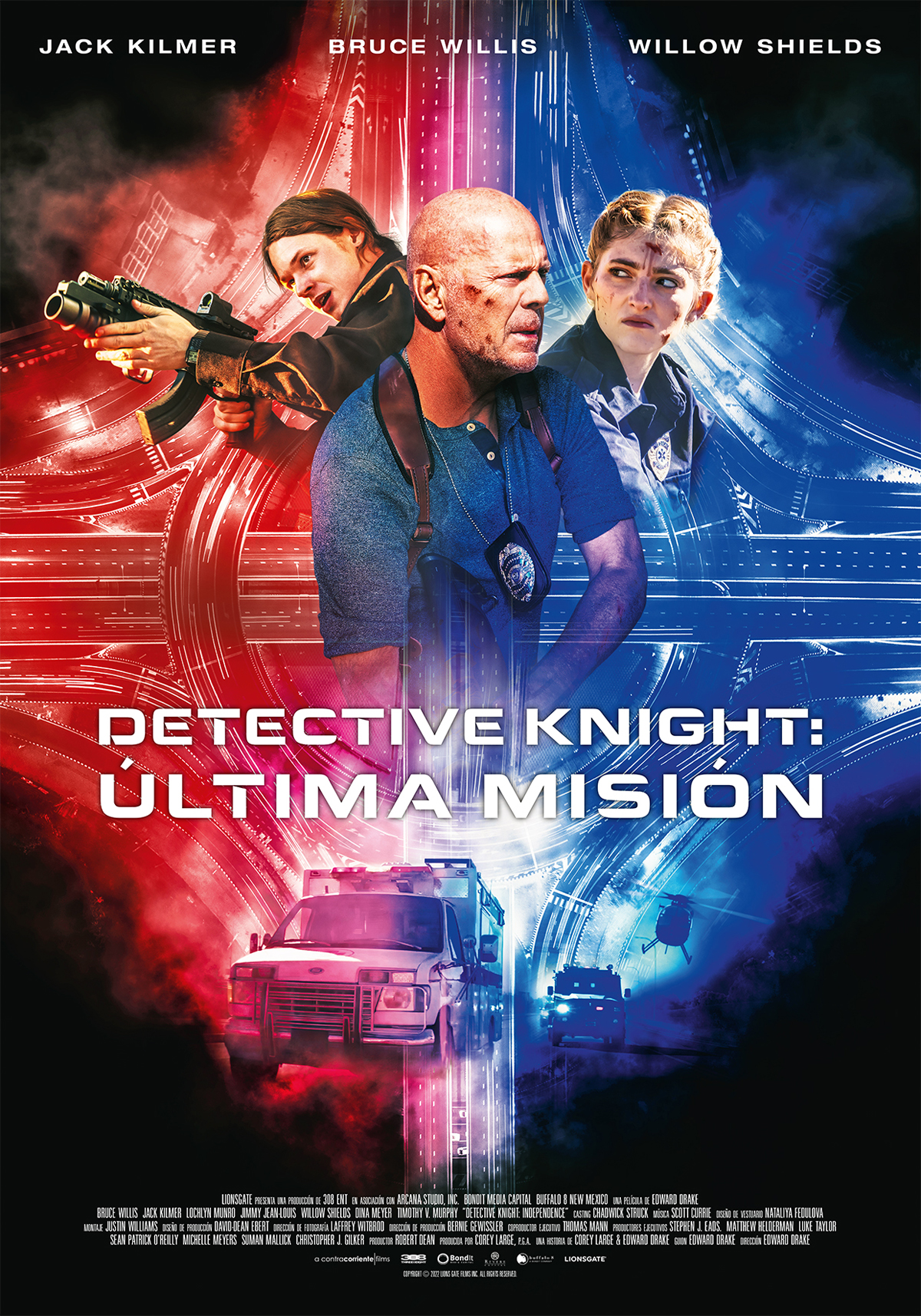 Póster de Detective Knight: Última misión