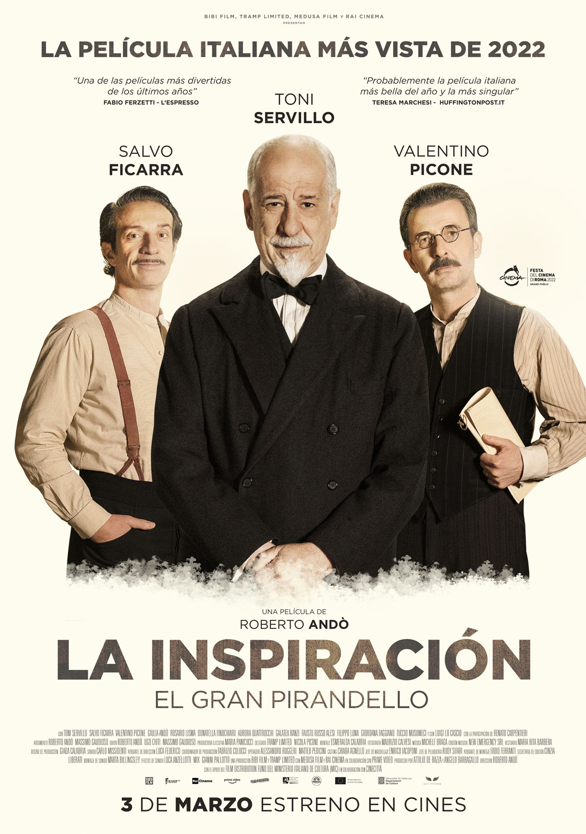 Póster de La inspiración: El gran Pirandello