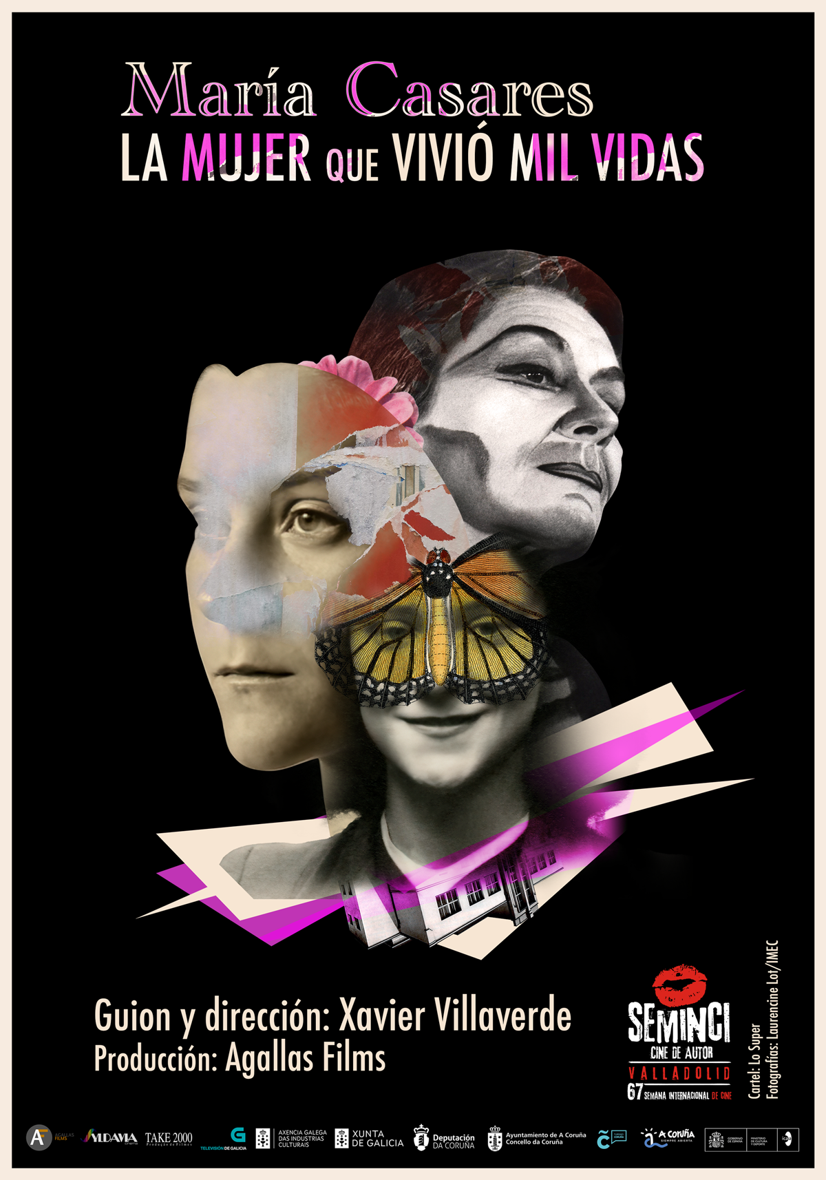 Póster de María Casares, la mujer que vivió mil vidas
