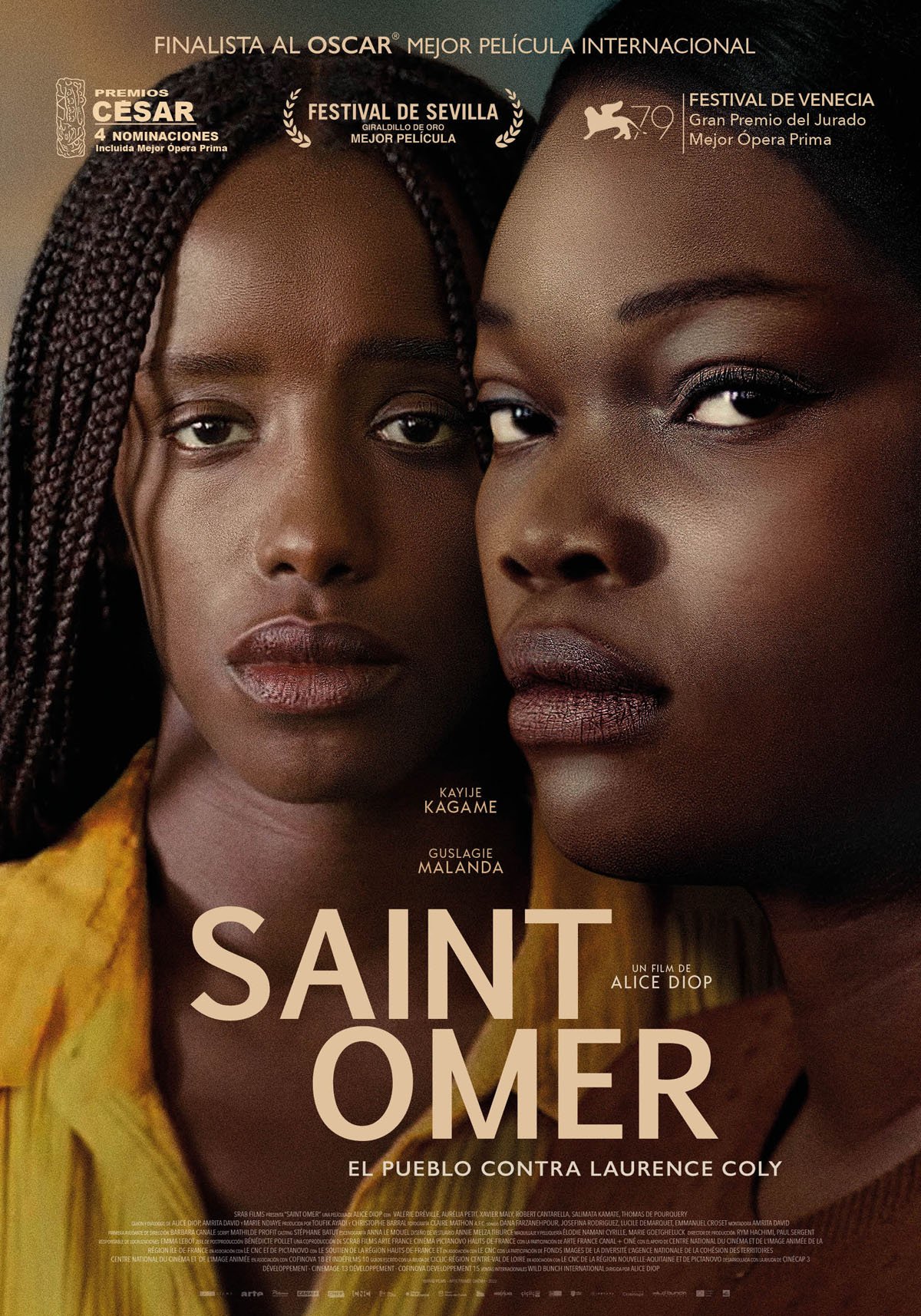 Póster de Saint Omer, el pueblo contra Laurence Coly