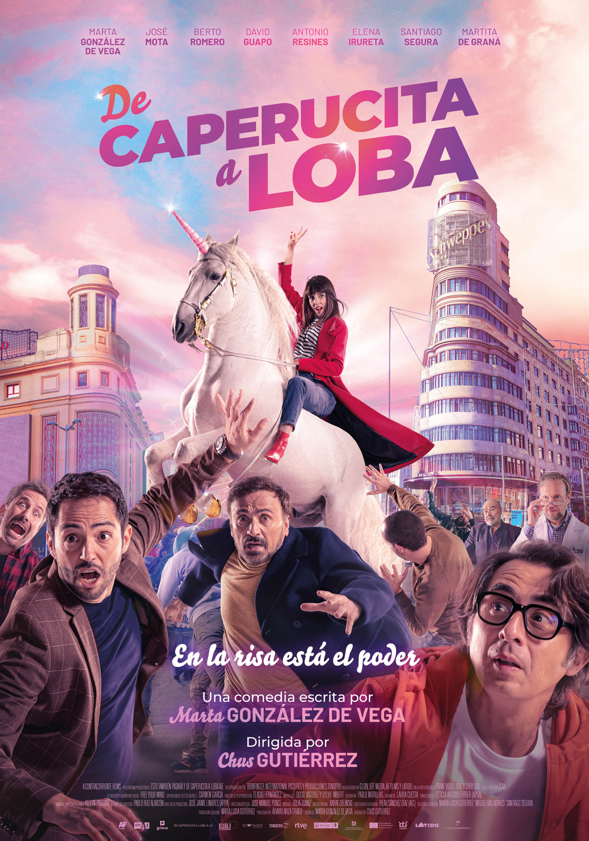 Póster de De Caperucita a loba Póster de De Caperucita a loba