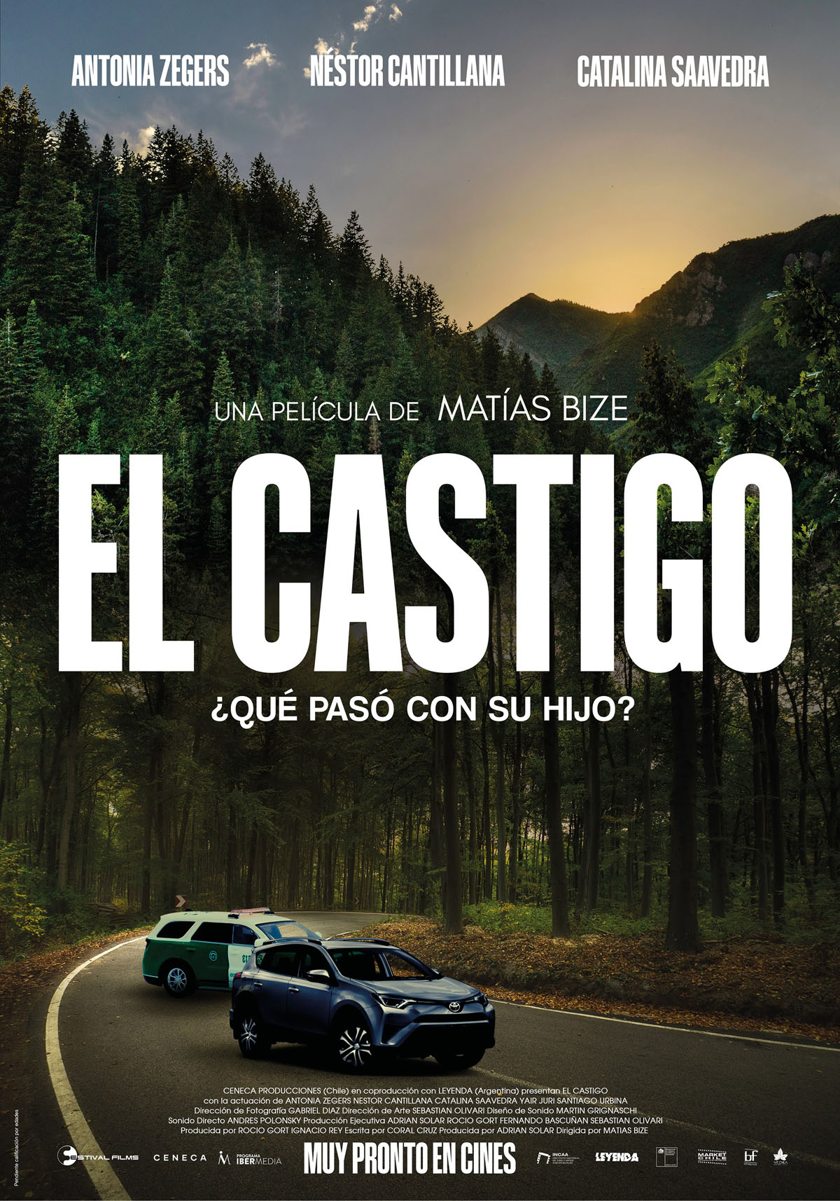 Póster de El castigo Póster de El castigo