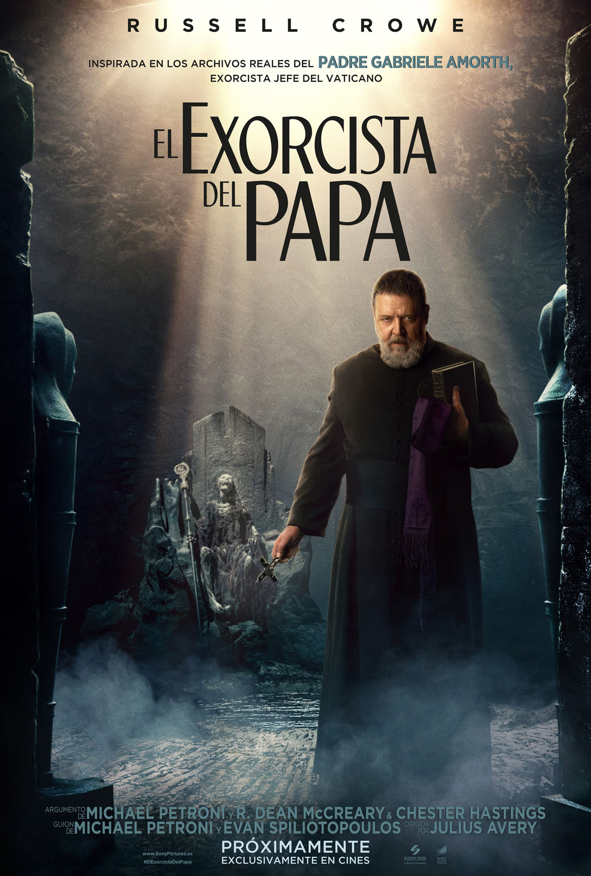 Póster de El exorcista del Papa Póster de El exorcista del Papa