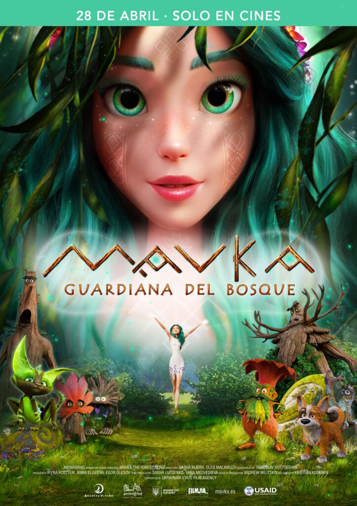 Póster de Mavka, guardiana del bosque