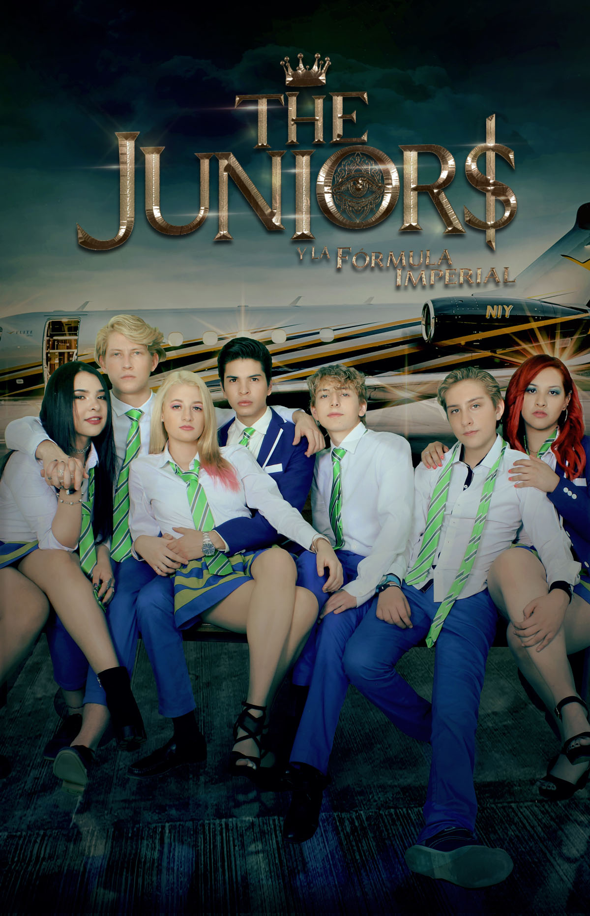 Póster de The Juniors y la fórmula imperial Póster de The Juniors y la fórmula imperial