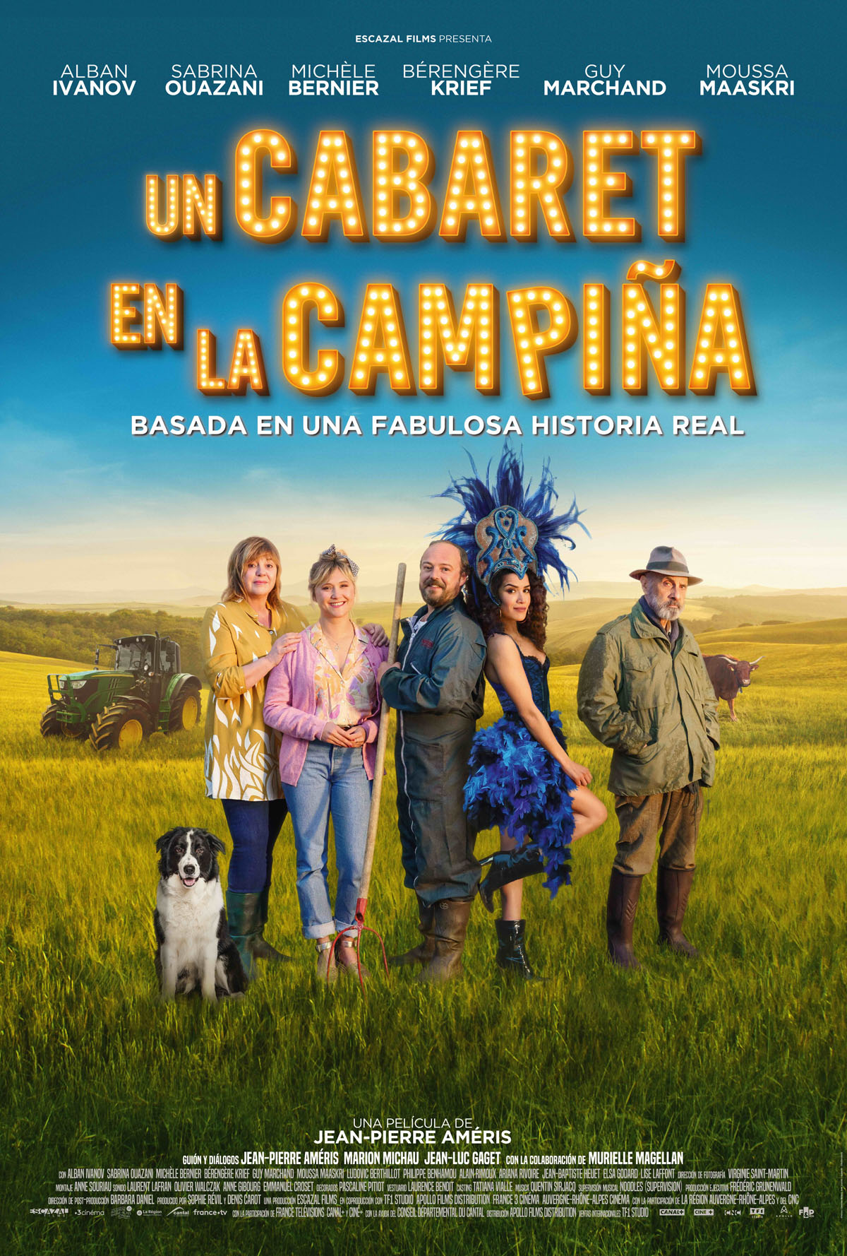 Póster de Un cabaret en la campiña Póster de Un cabaret en la campiña