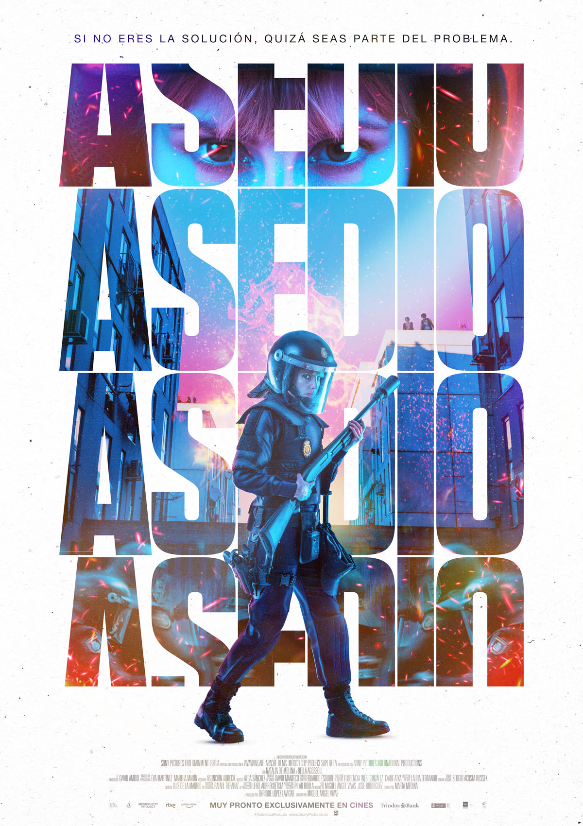 Póster de Asedio