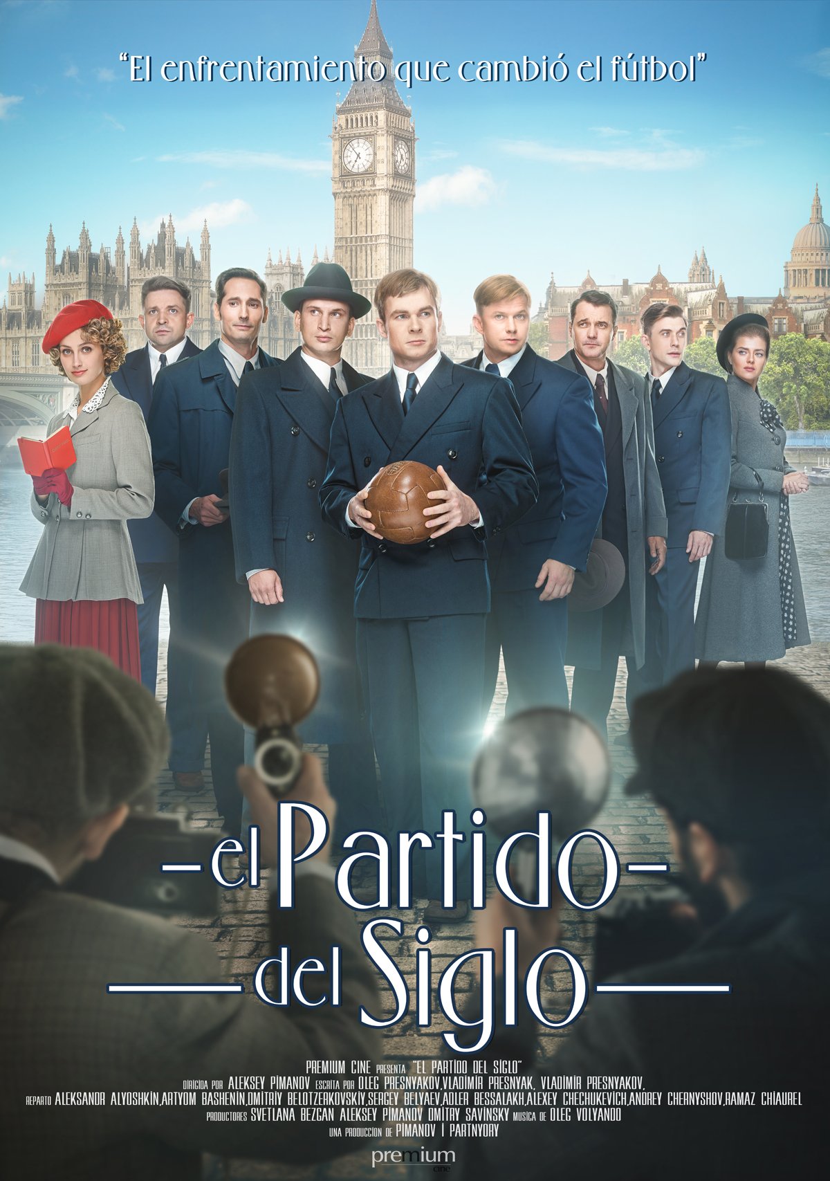 Póster de El partido del siglo Póster de El partido del siglo