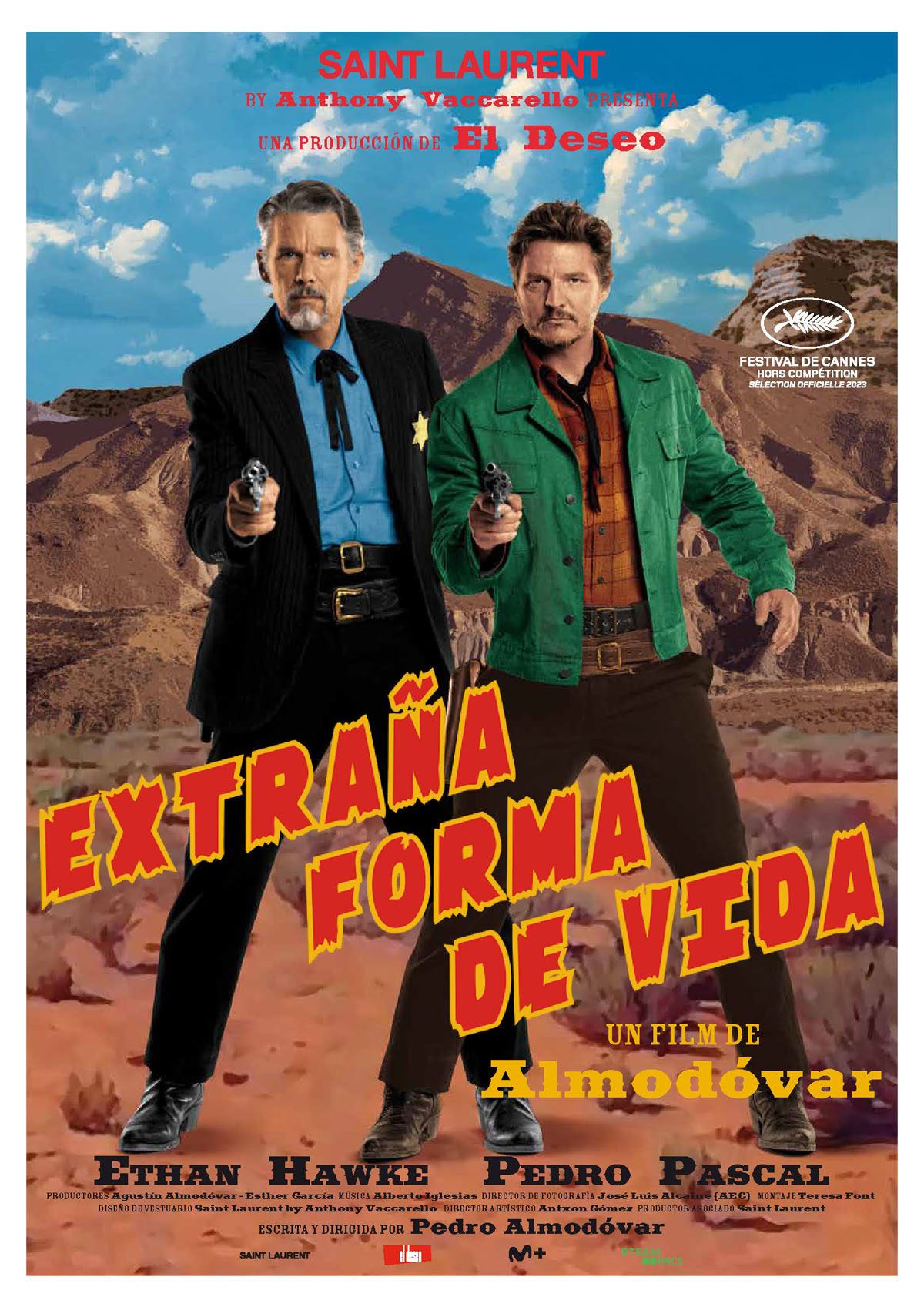 Póster de Extraña forma de vida