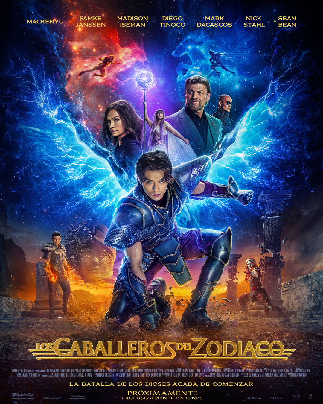 Póster de Los Caballeros del Zodiaco
